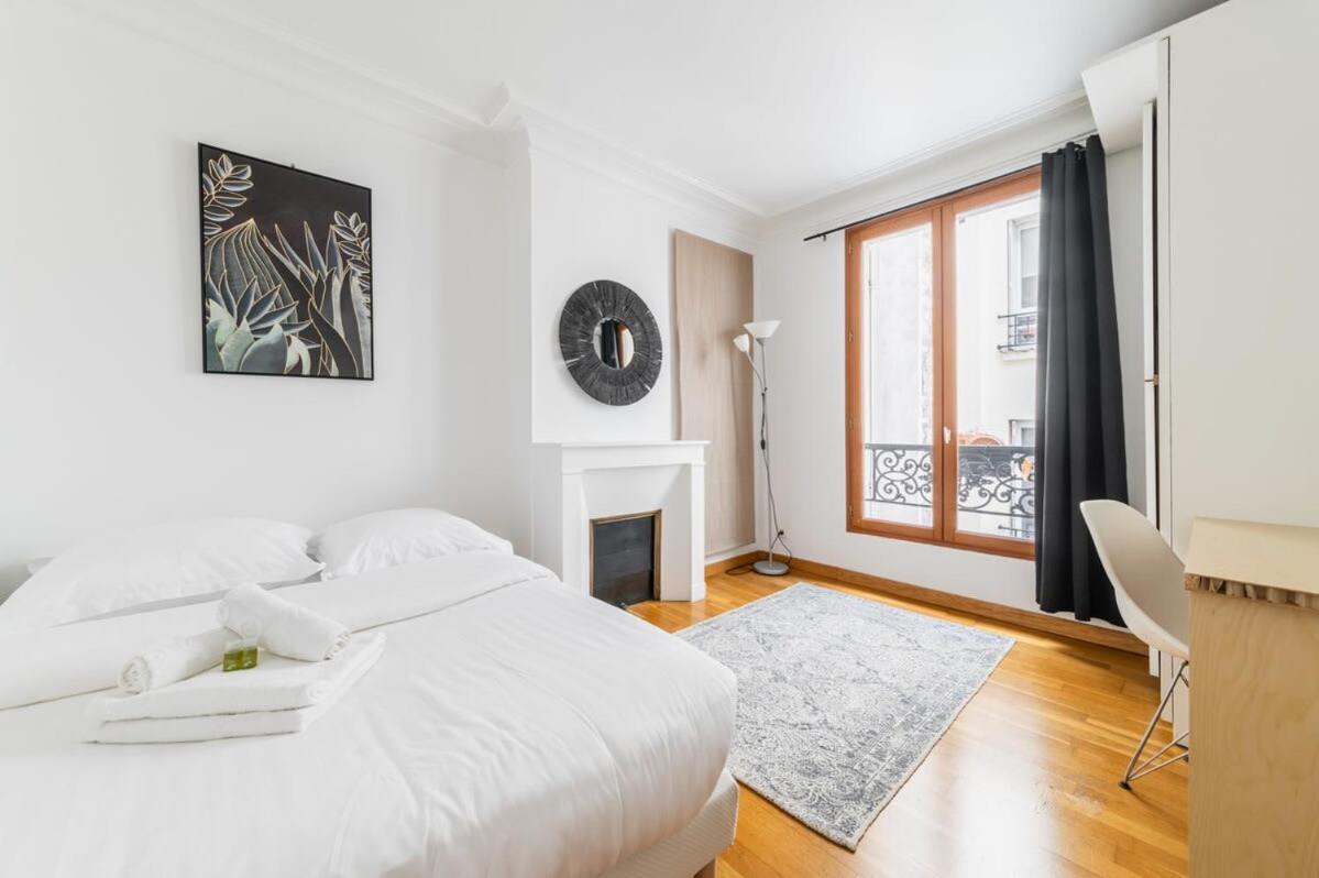 Appartement 85m2 De Confort 17 - Charme Parisien 6p - Flat-guest Paris