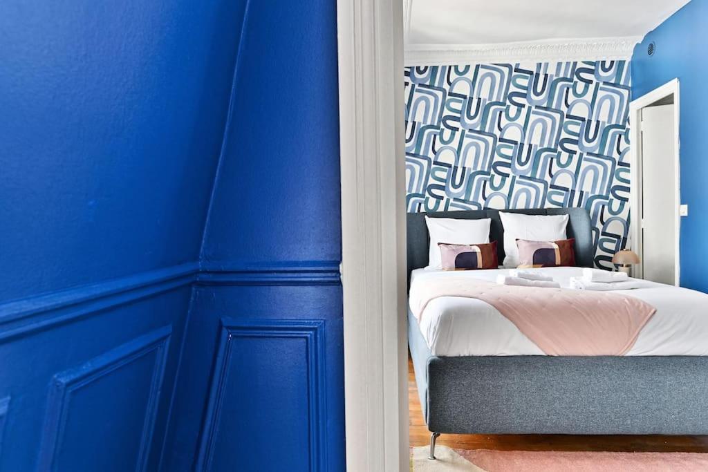Apartment Paisible Centre De - Bleu Paris