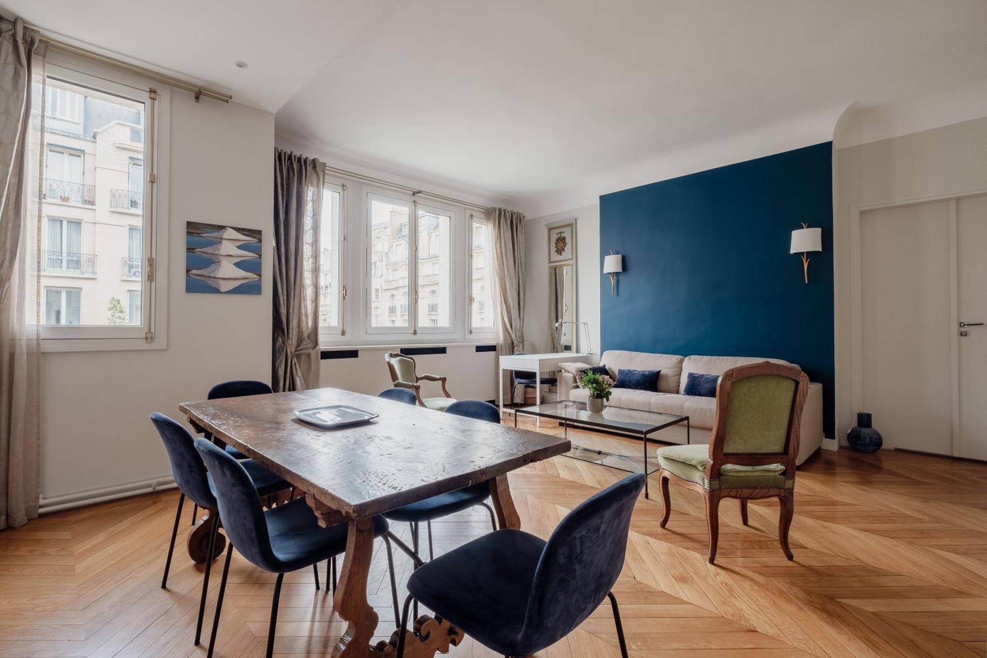 Apartment Veeve - Blue Infusions Paris