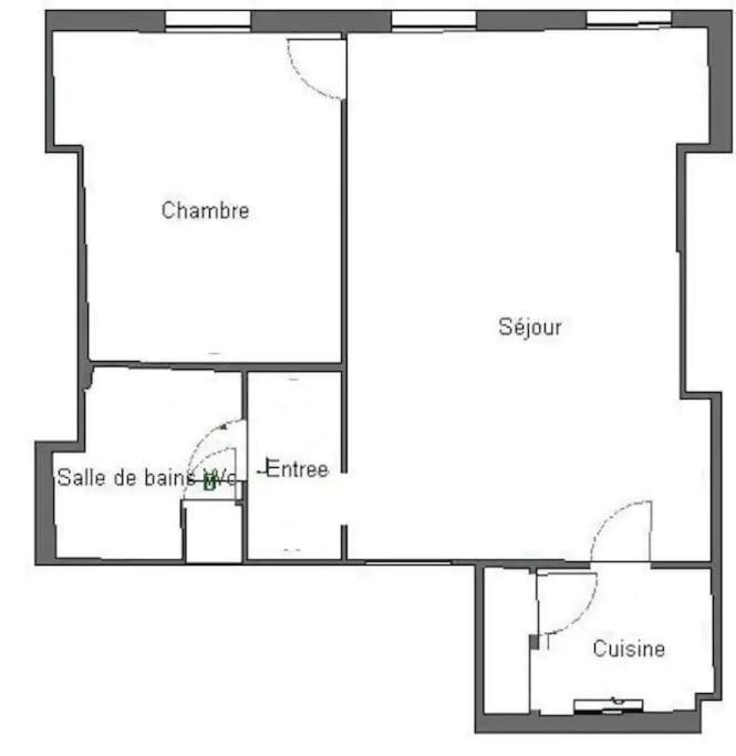 Elegant In The Heart Of The Marais 60m2 Apartment
