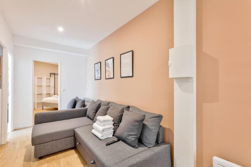 Charme Parisien 6 Personnes, 2 Chambres, 19eme Paris
