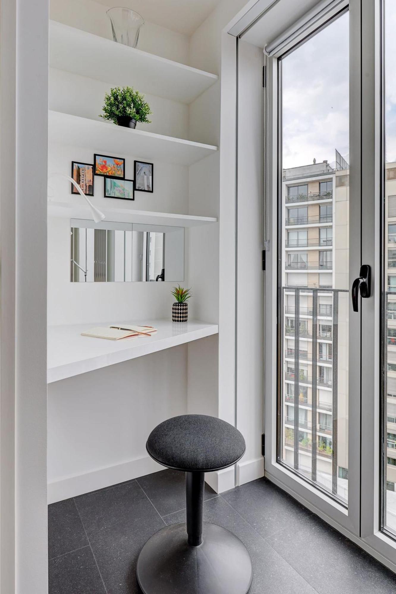 La Seine Cozy 1br Appartement