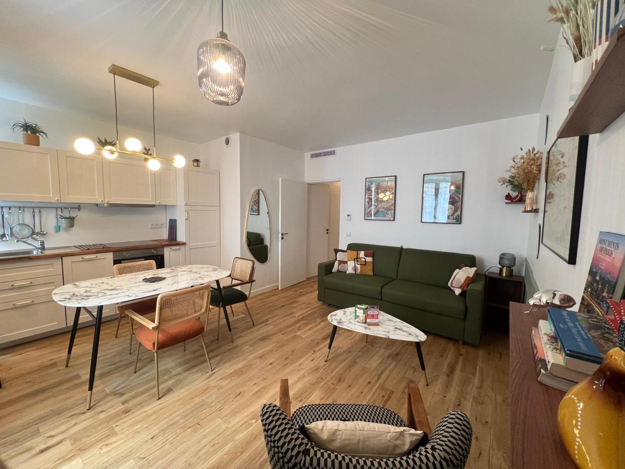 Relais Cocorico - 1 Bedroom With Ac Eiffel Tower District Guest house