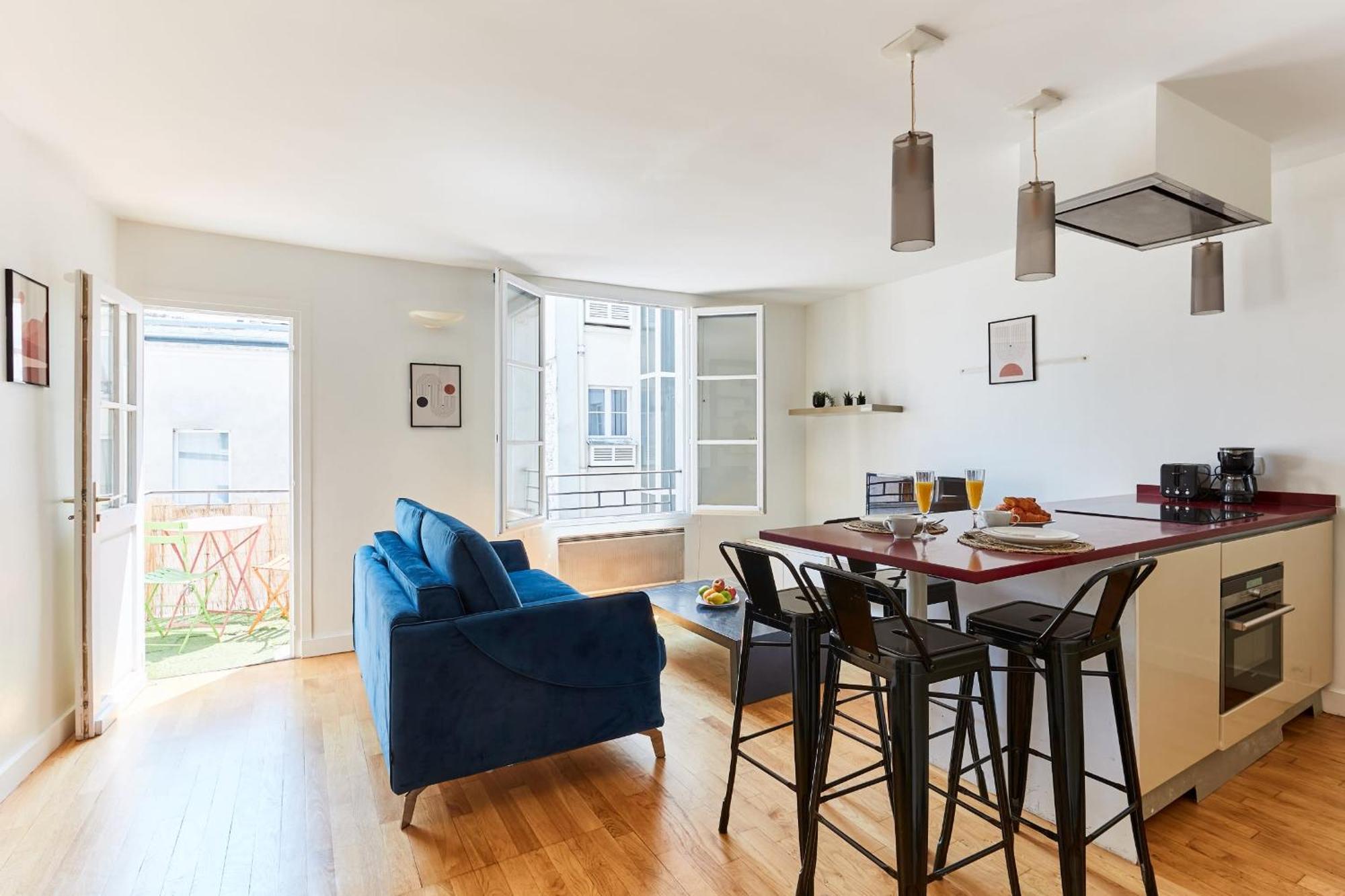 Latin 1br Cozy Appartement