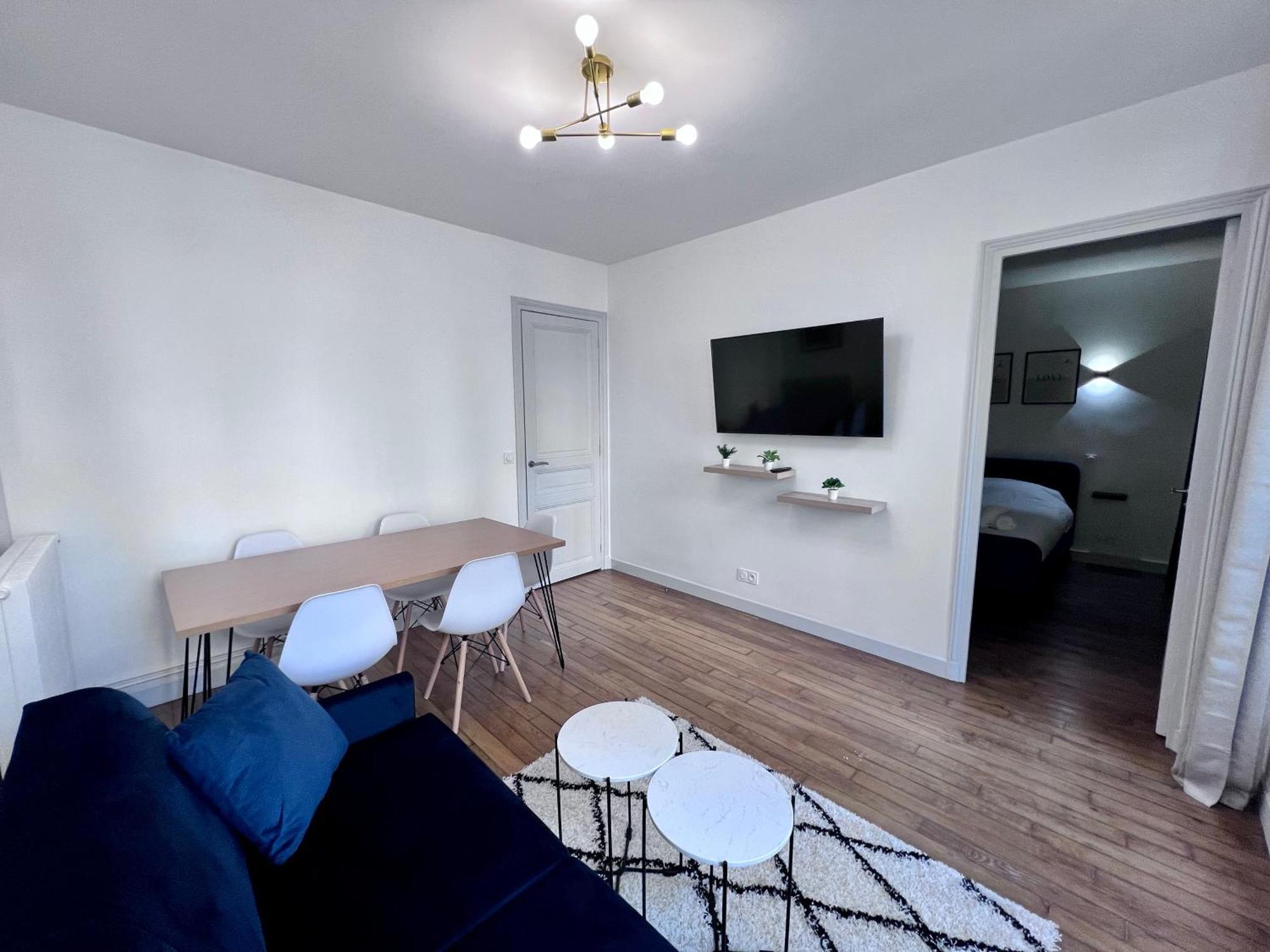 Apartment 18 - 6p - 2br - Cosy Moderne Equipe *