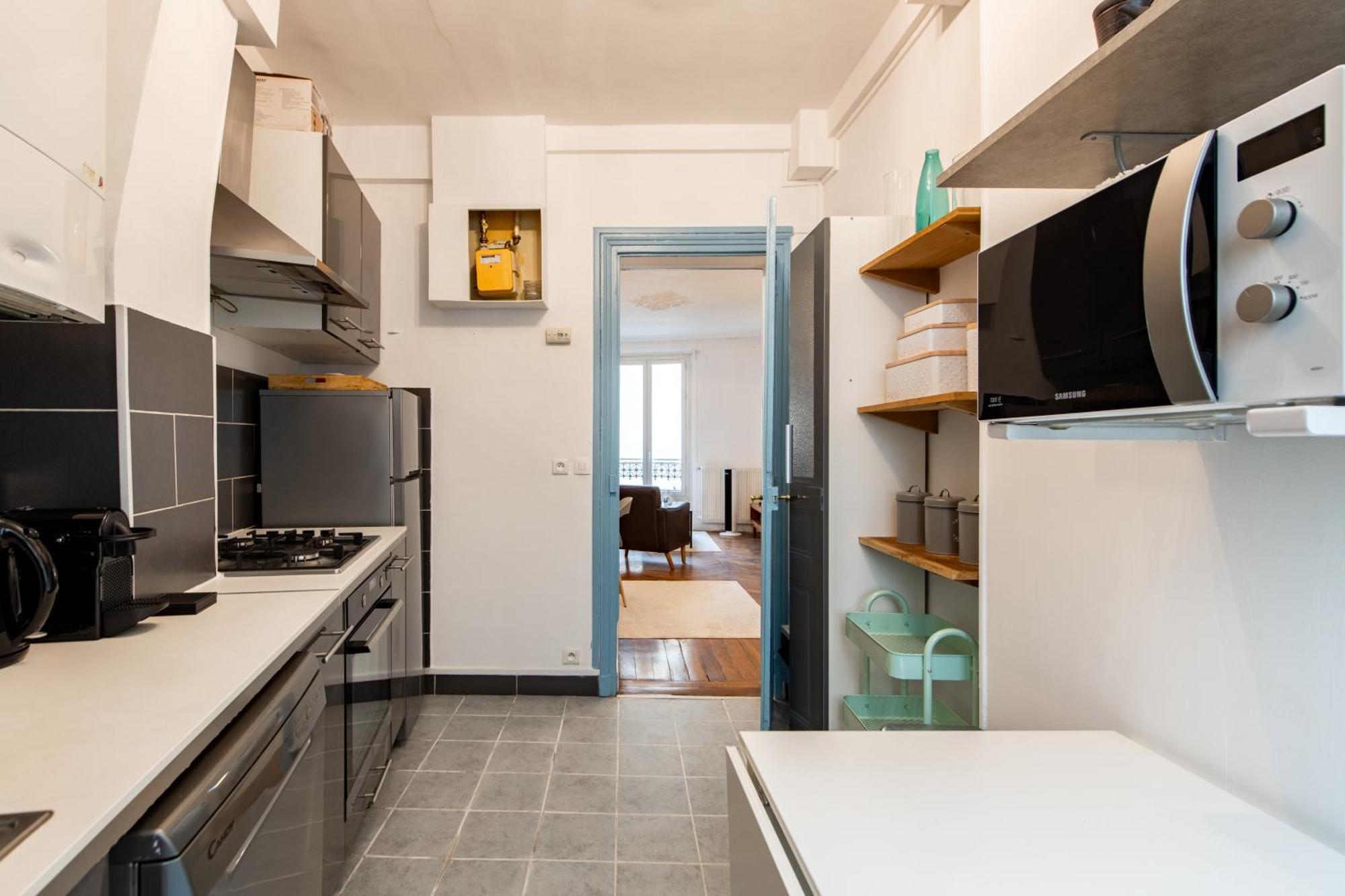 Stylish 2-bedroom Near The Famous Moulin Rouge Appartement