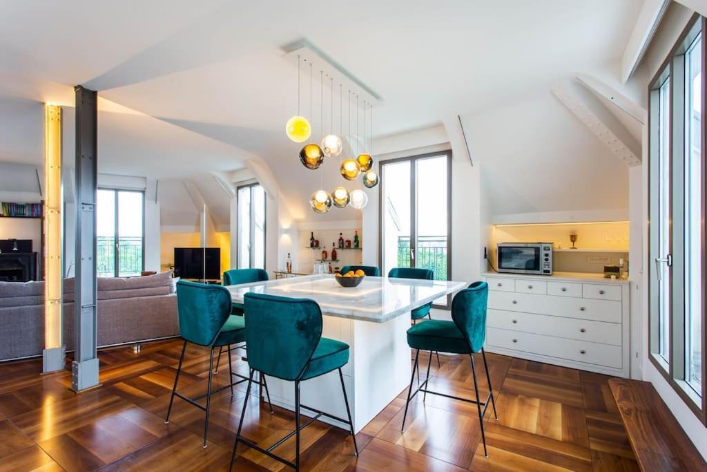 Apartment New Rbnb Eiffel Tower Rooftop 360 Terrace View And Parking