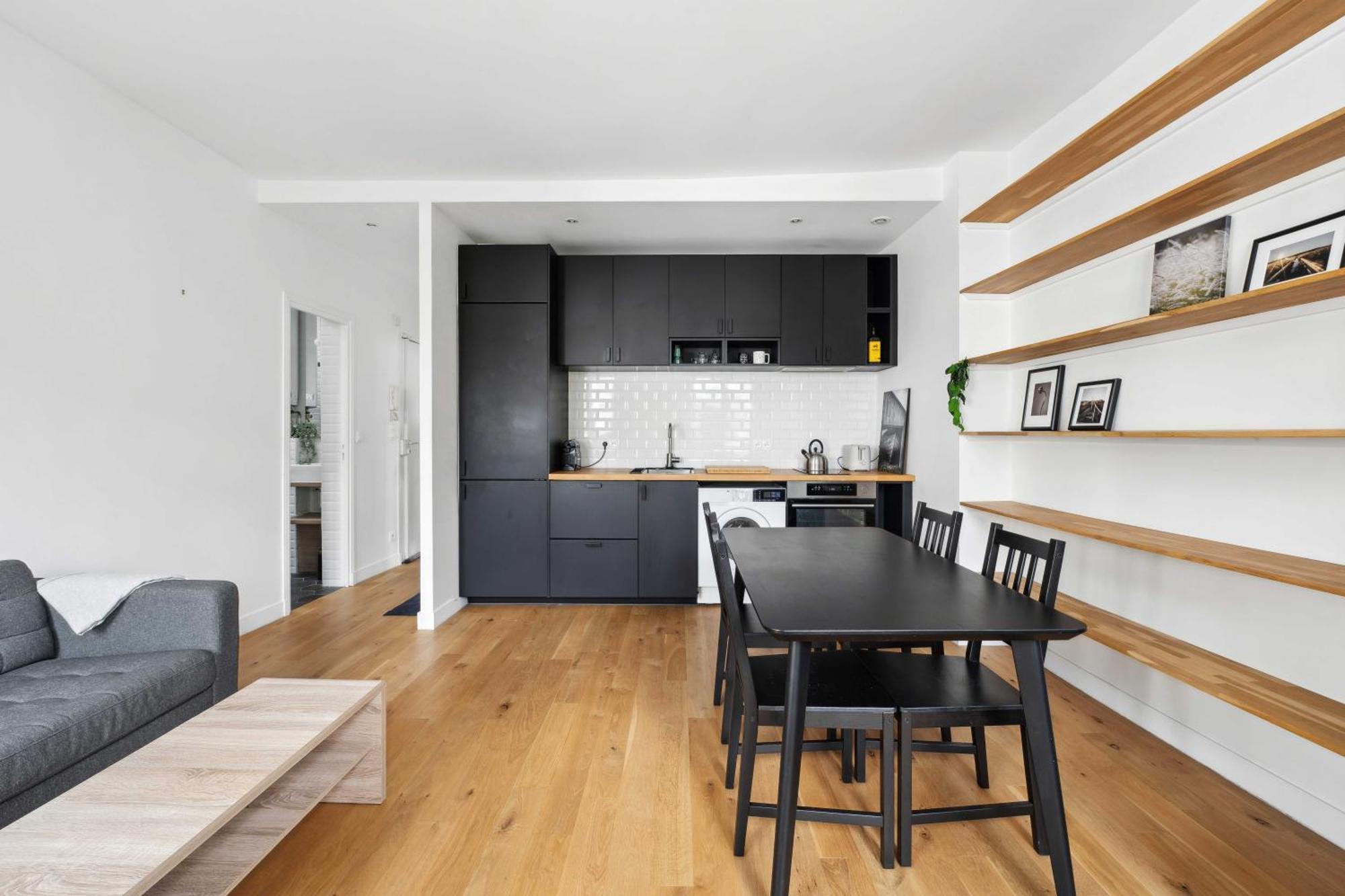 Charming Appt - 1bd-2p - Near Canal Saint Martin Apartment