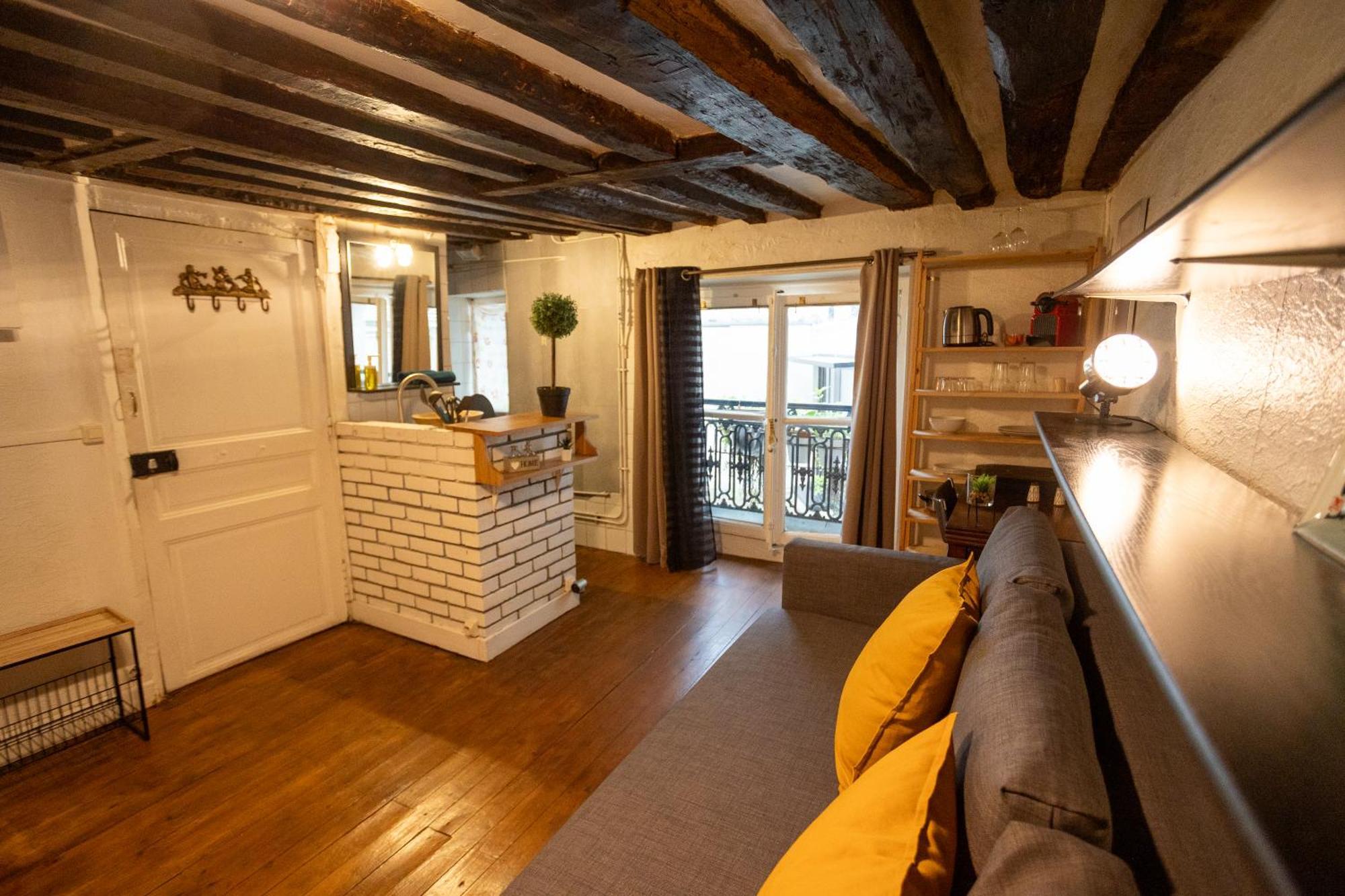 Appartement Studio Cosy Romantique En Plein Coeur De