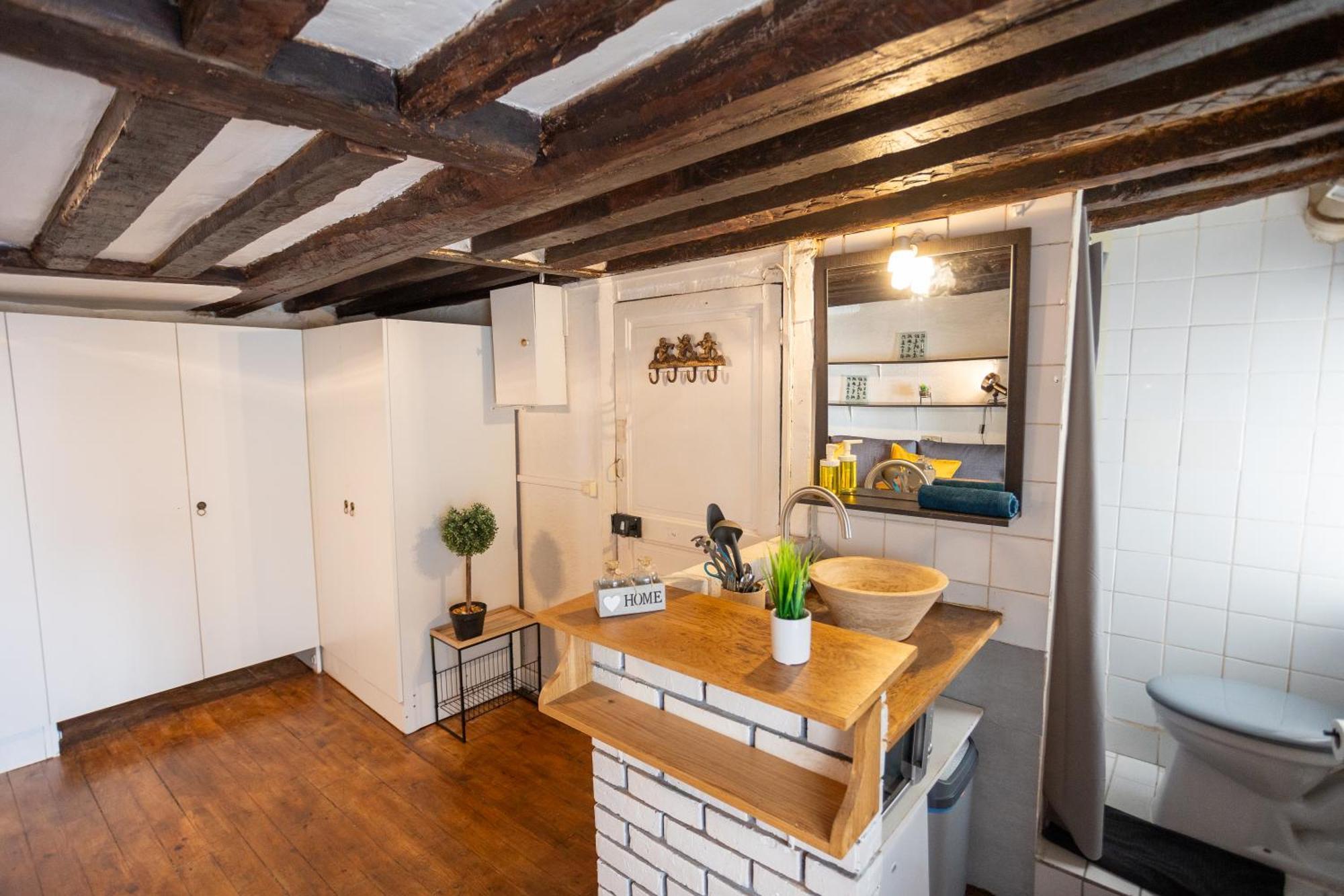 Appartement Studio Cosy Romantique En Plein Coeur De