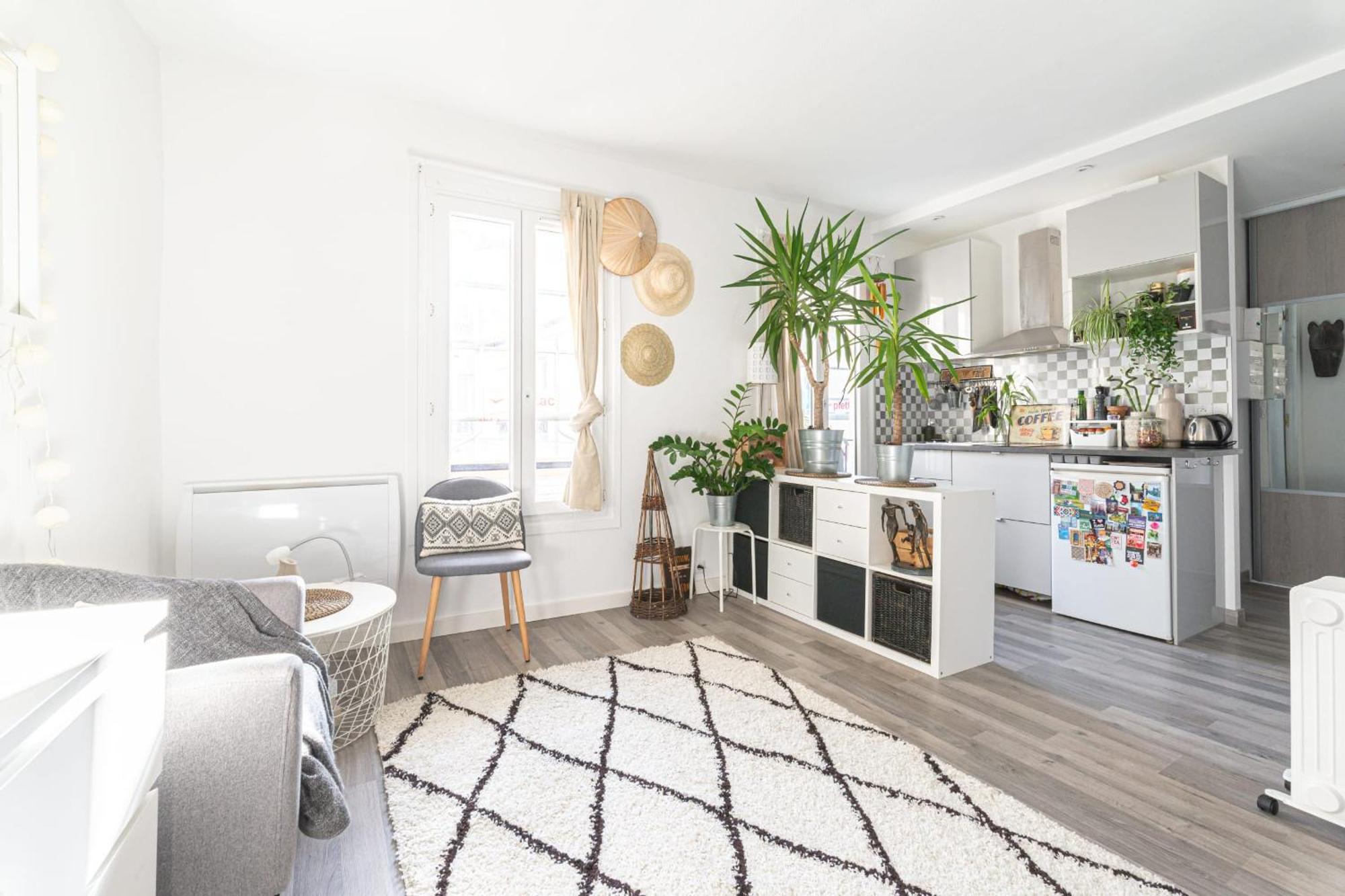 Beautiful And Bright Studio Near Belleville Appartement Paris