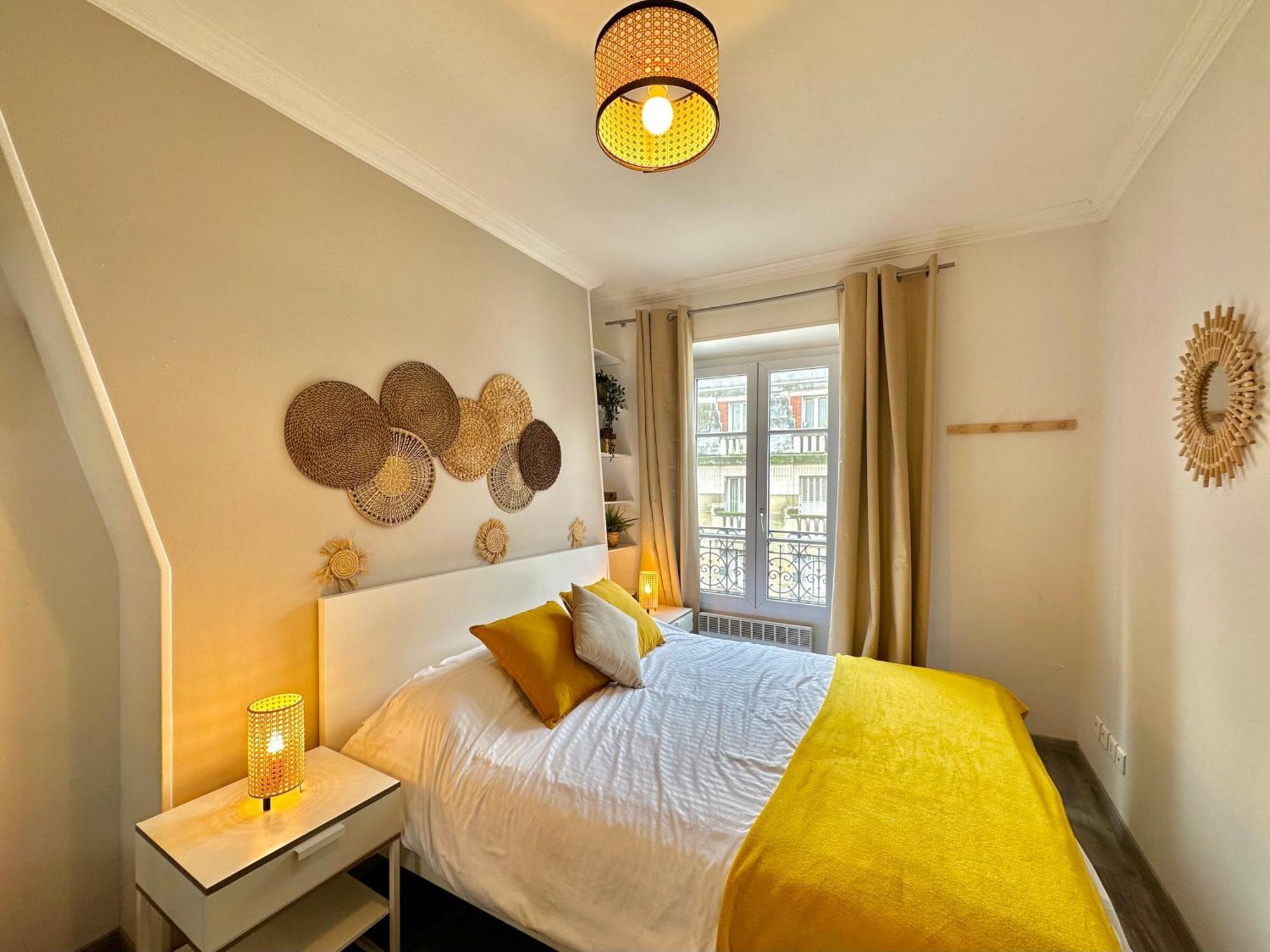 Bright And Stylish For 4 Next Eiffel Tower Appartement