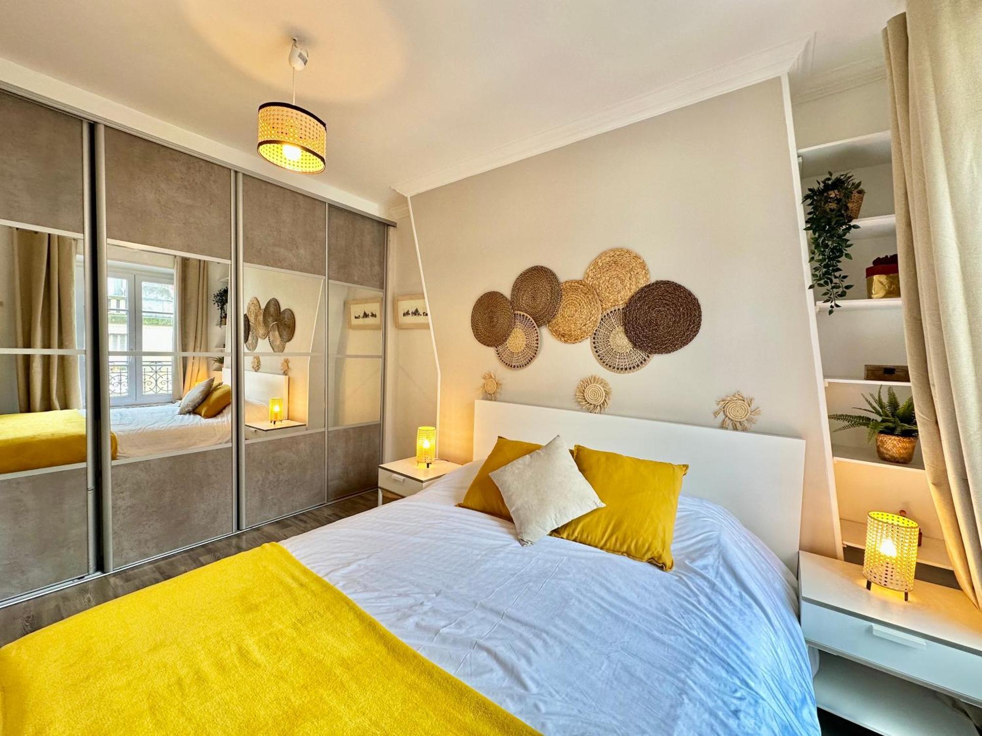Bright And Stylish For 4 Next Eiffel Tower Appartement *