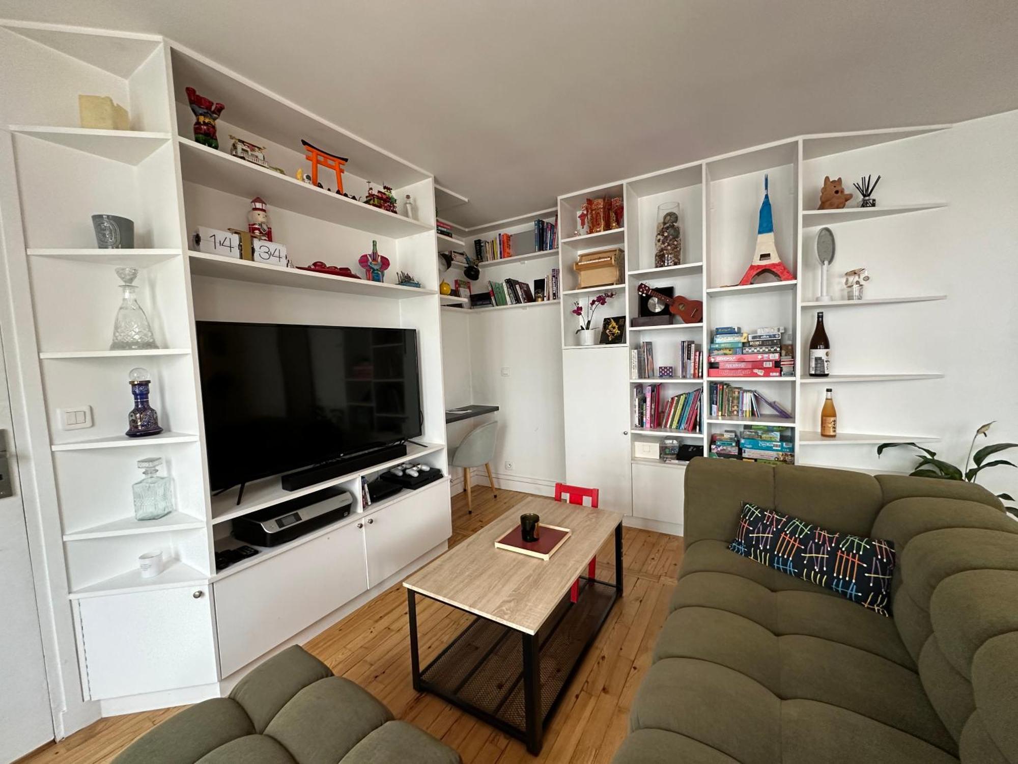 Apartment Lumineux Et Spacieux Pour 3 Personnes 60 M Carres Paris