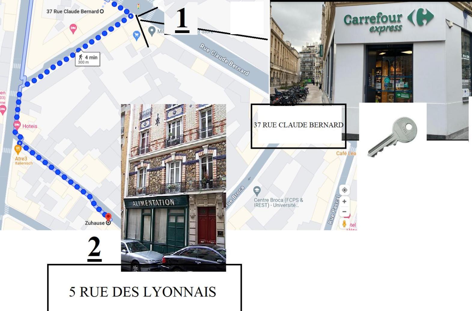 Appartement Petite Maison Avec Cour Dans Les Beaux Quartiers-vous Faites Le Menage- Very Good Prices For T-h-e Location But You Have To Clea-n Th-e Flat