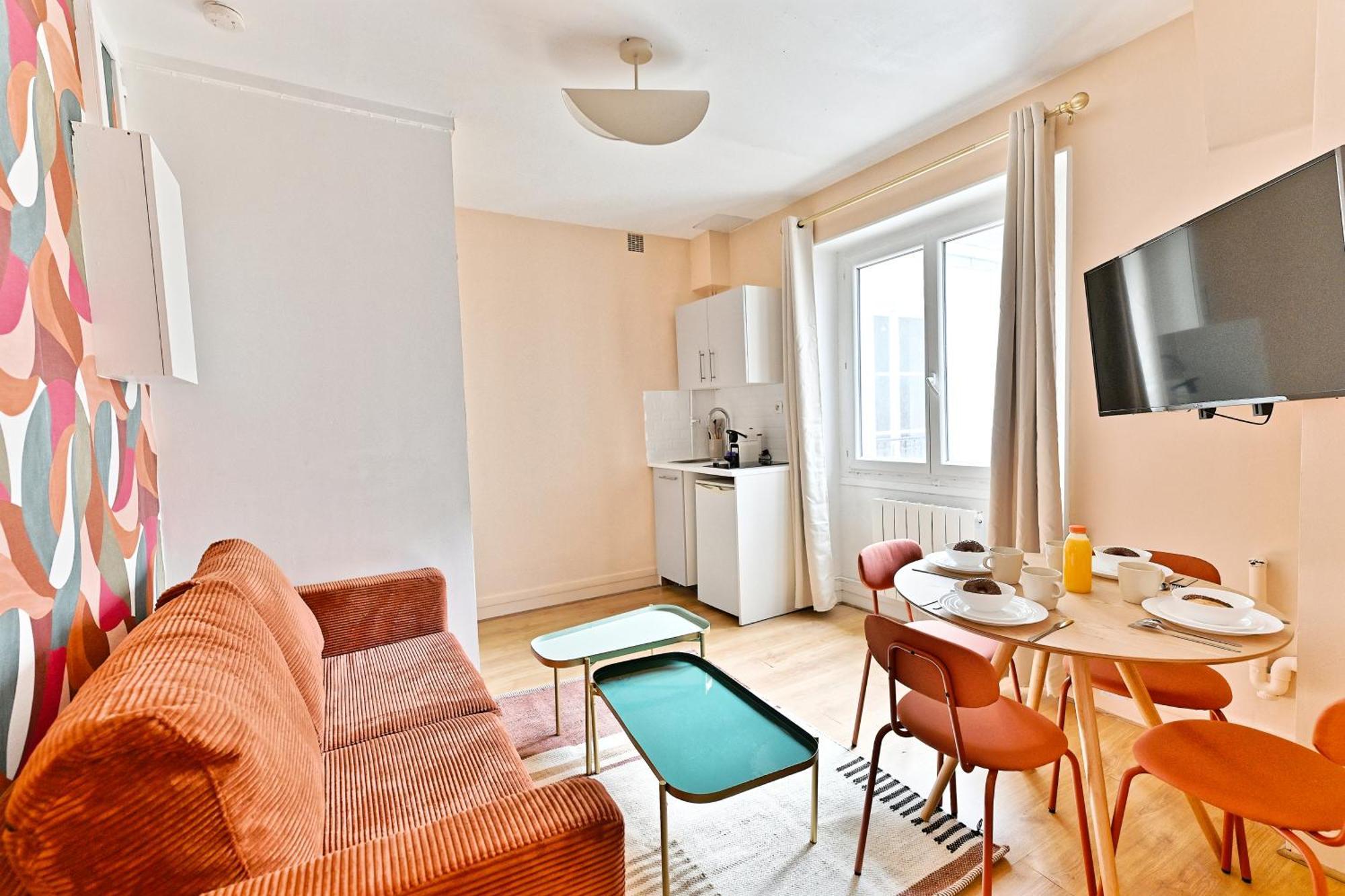 Appartement Pour 4 Proche De La Gare Montparnasse Paris