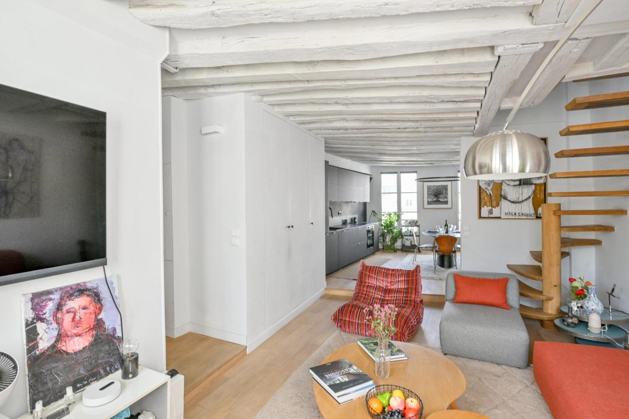 Stunning One-bedroom, Marais - Place Des Vosges Appartement