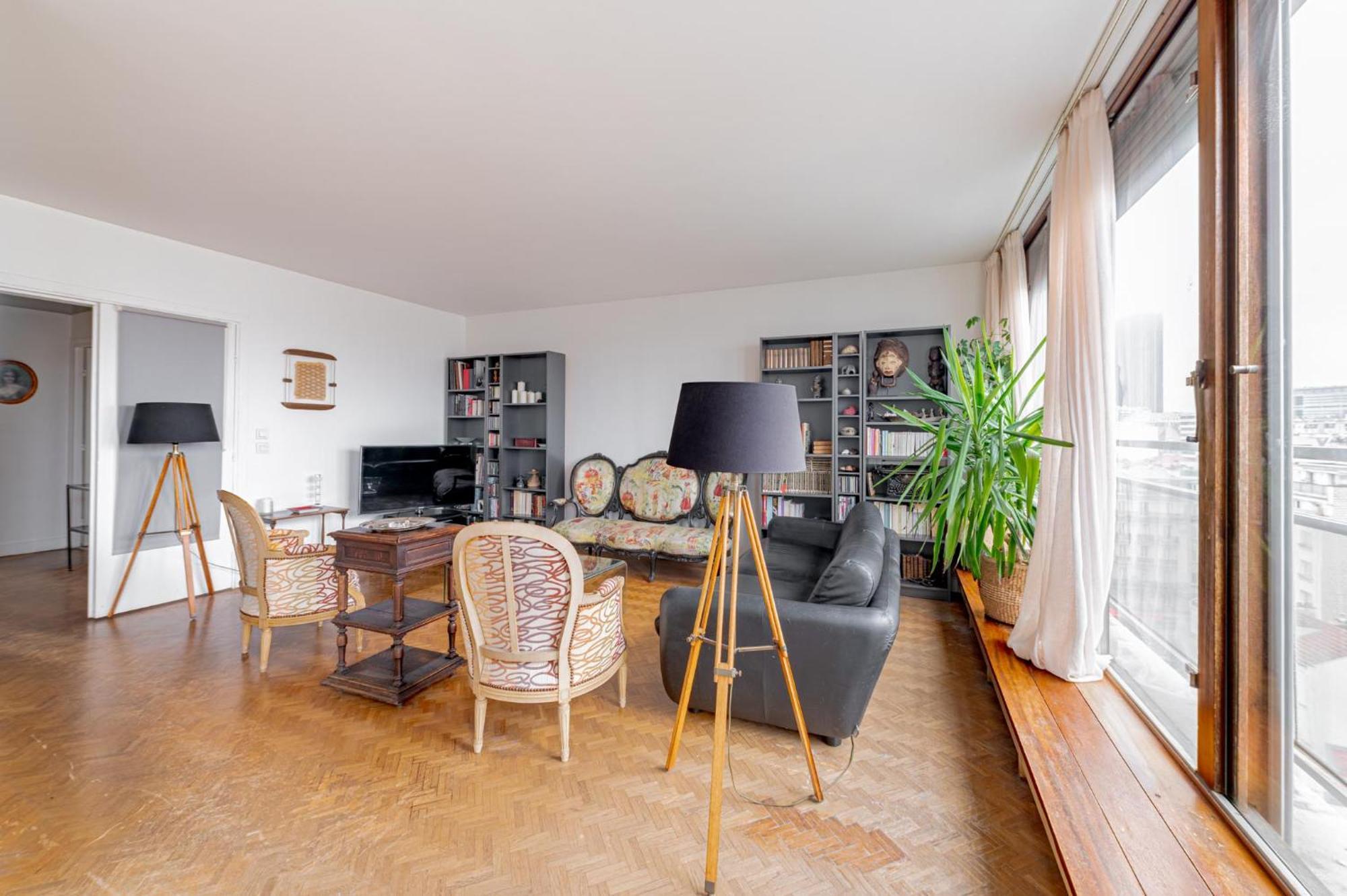 Apartment New - 3 Bedroom Flat With Eiffel Tower View Paris