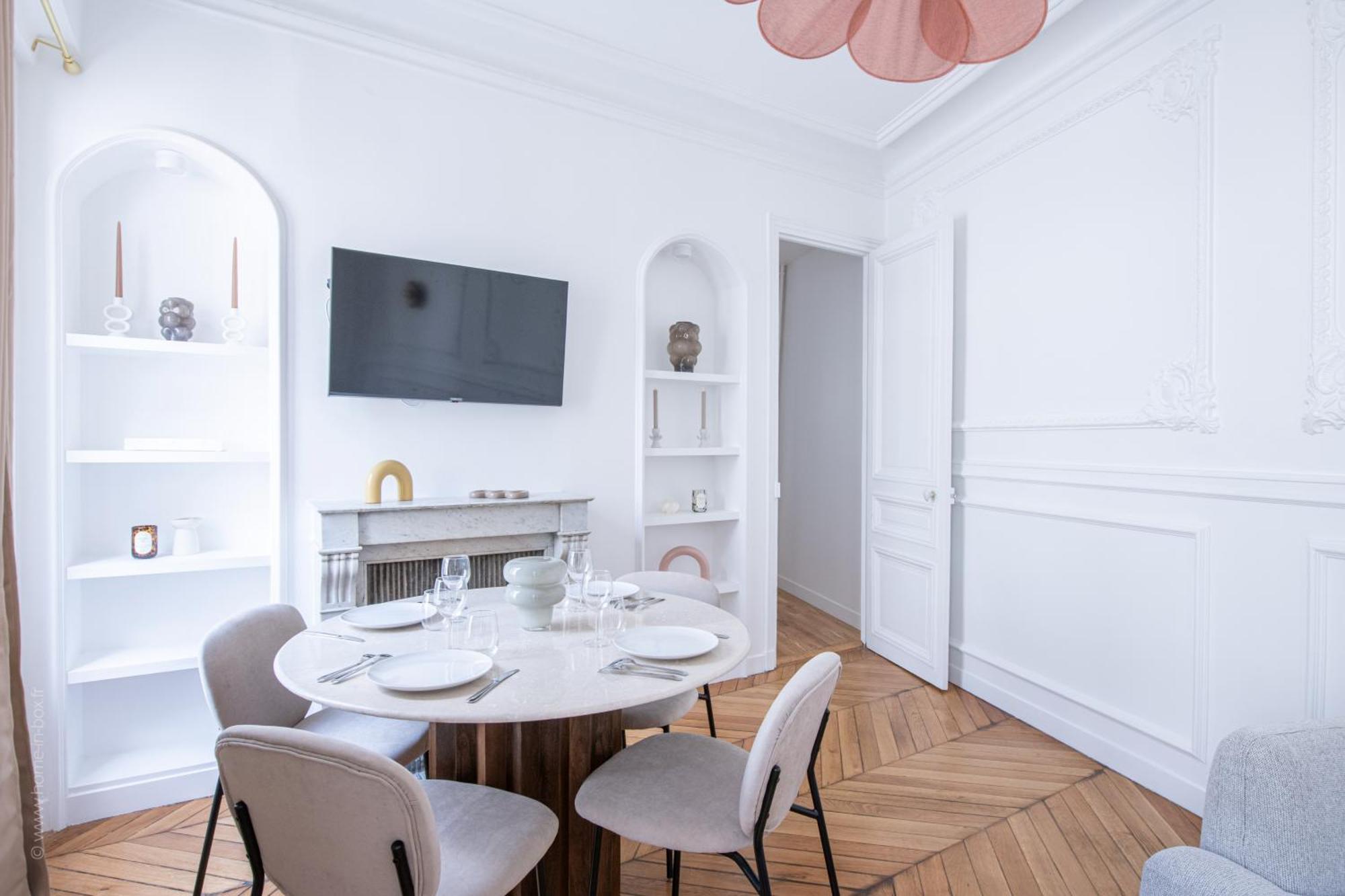 Apartment Le Trocadero - 5 Minutes A Pied De La Tour Eiffel - Place Trocadero - 5 Personnes - Cadre Exceptionnel - Entierement Climatise *