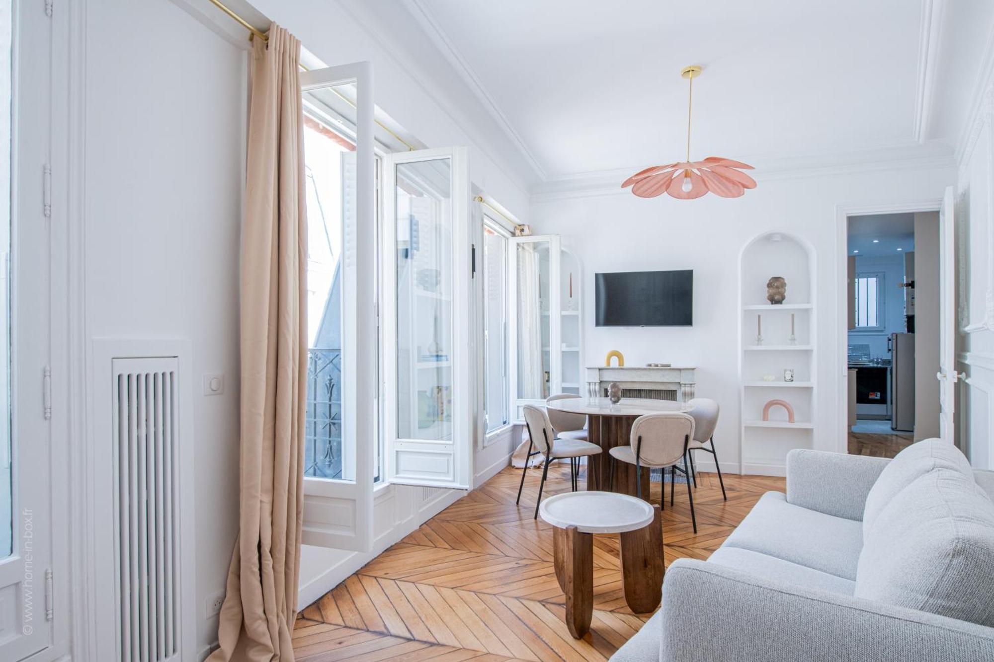 Le Trocadero - 5 Minutes A Pied De La Tour Eiffel - Place Trocadero - 5 Personnes - Cadre Exceptionnel - Entierement Climatise Apartment Paris