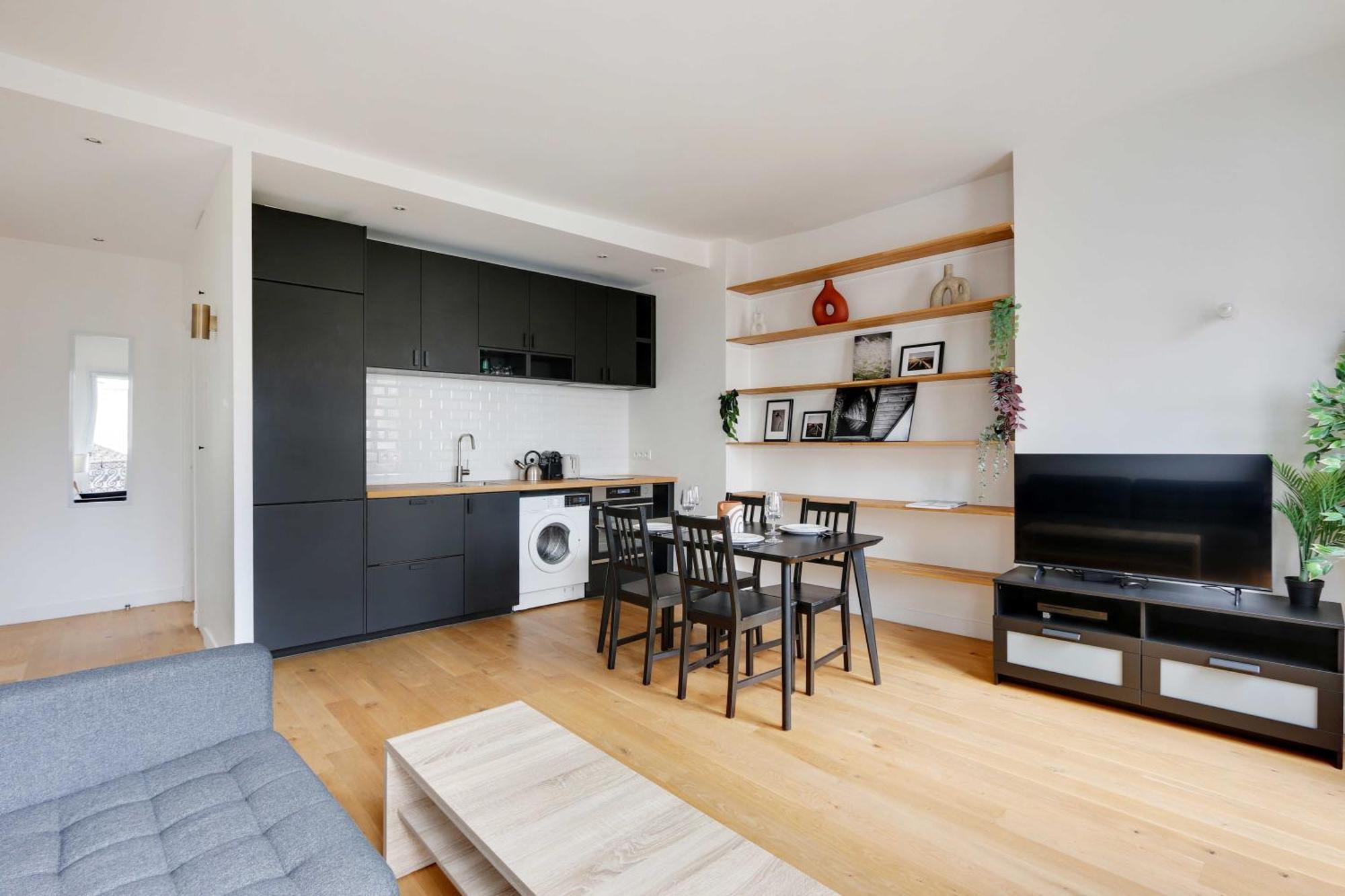 Charming Appt - 1bd-2p - Near Canal Saint Martin