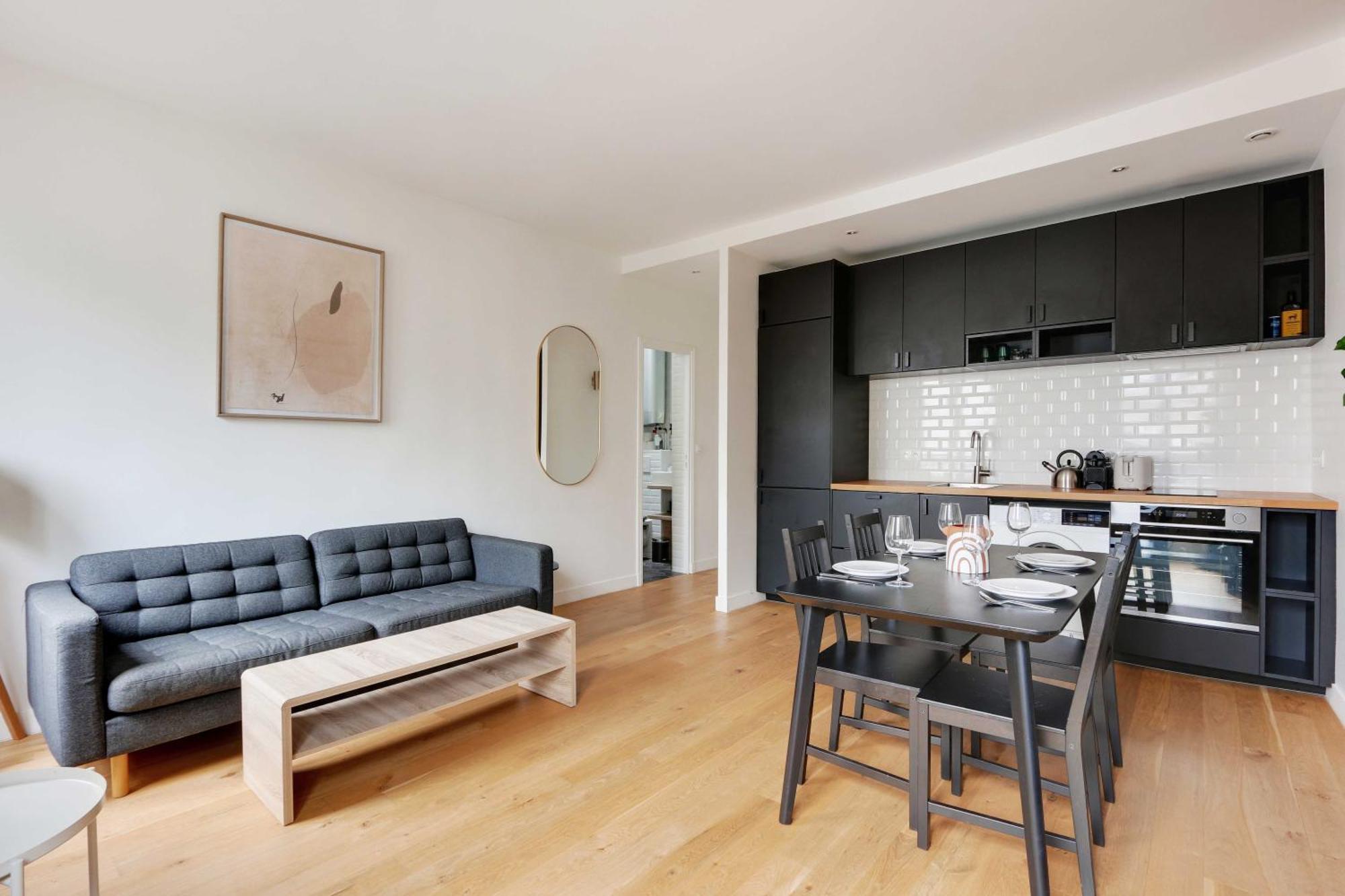 Charming Appt - 1bd-2p - Near Canal Saint Martin Apartment *