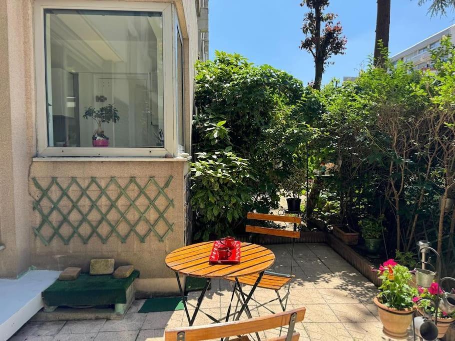 Stylish 1br With Peaceful Garden In 18th District * Paris