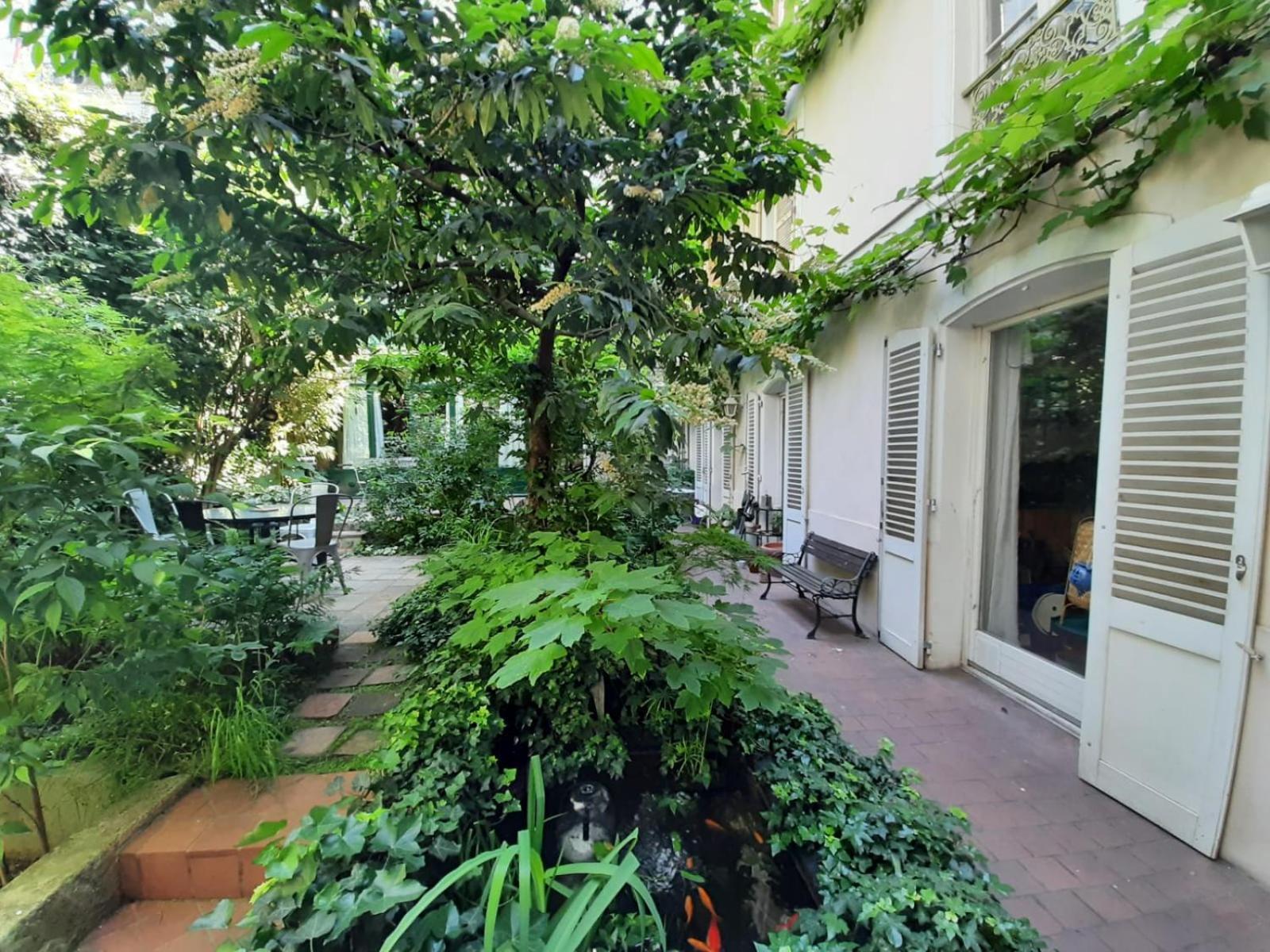 D'hotes Calmes Sur Jardin Batignolles *