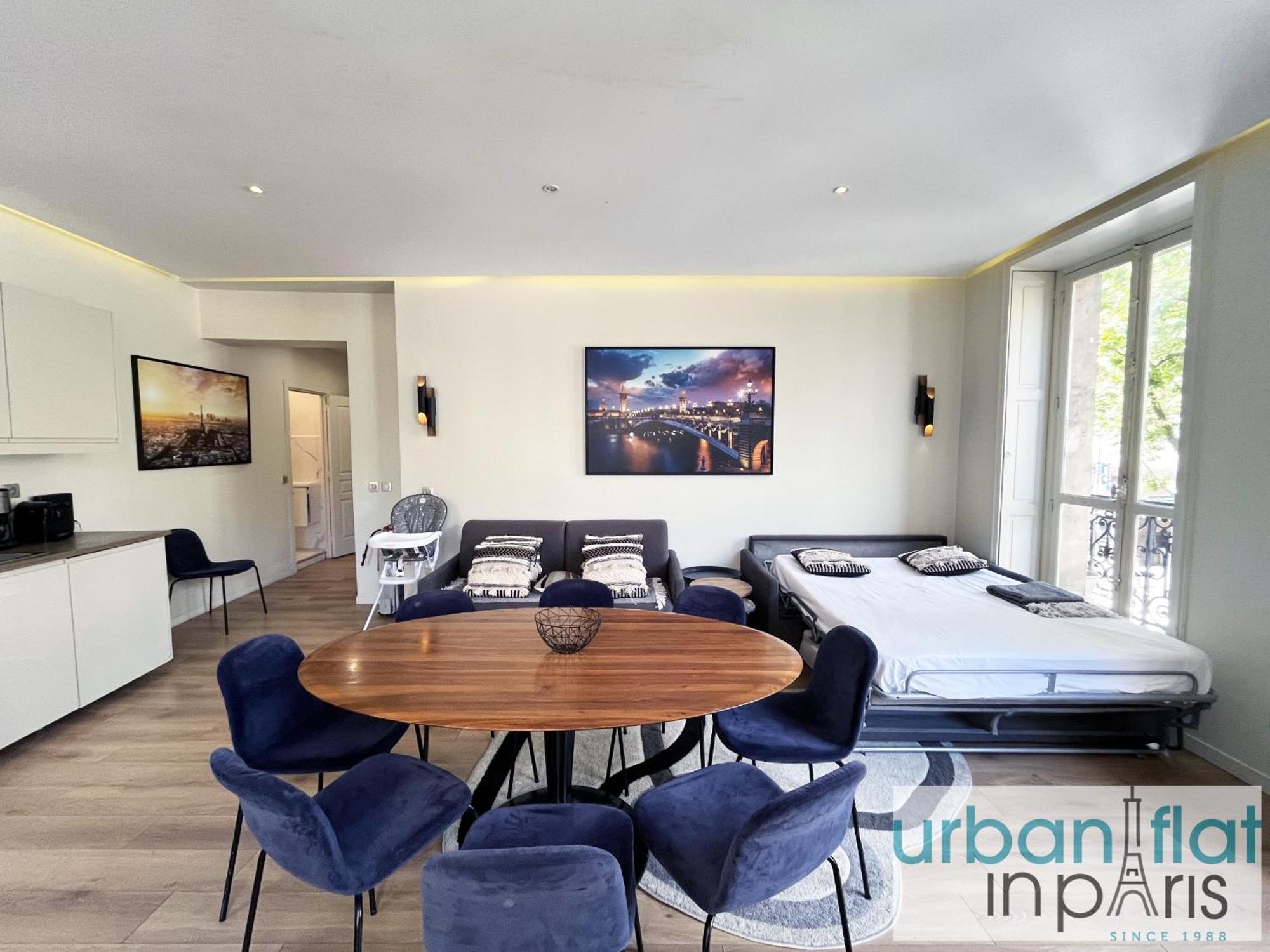 Apartment Urban Flat 60 - Sublime Parisian Flat In