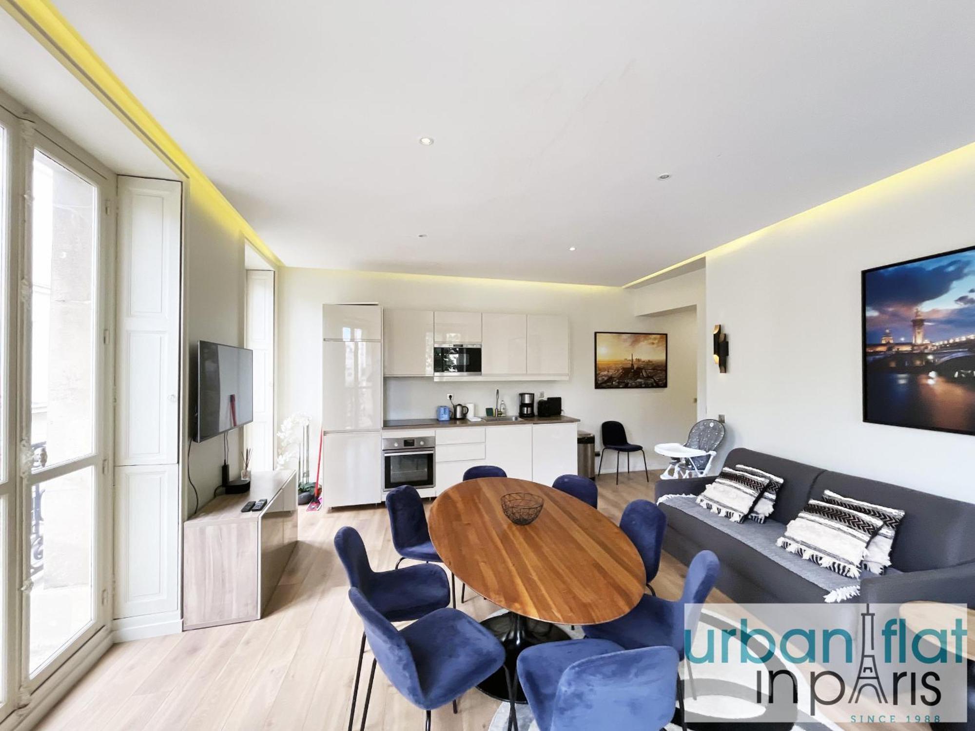 Apartment Urban Flat 60 - Sublime Parisian Flat In *