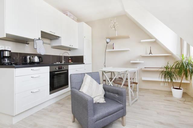 Apartment Studio Sebastopol Paris
