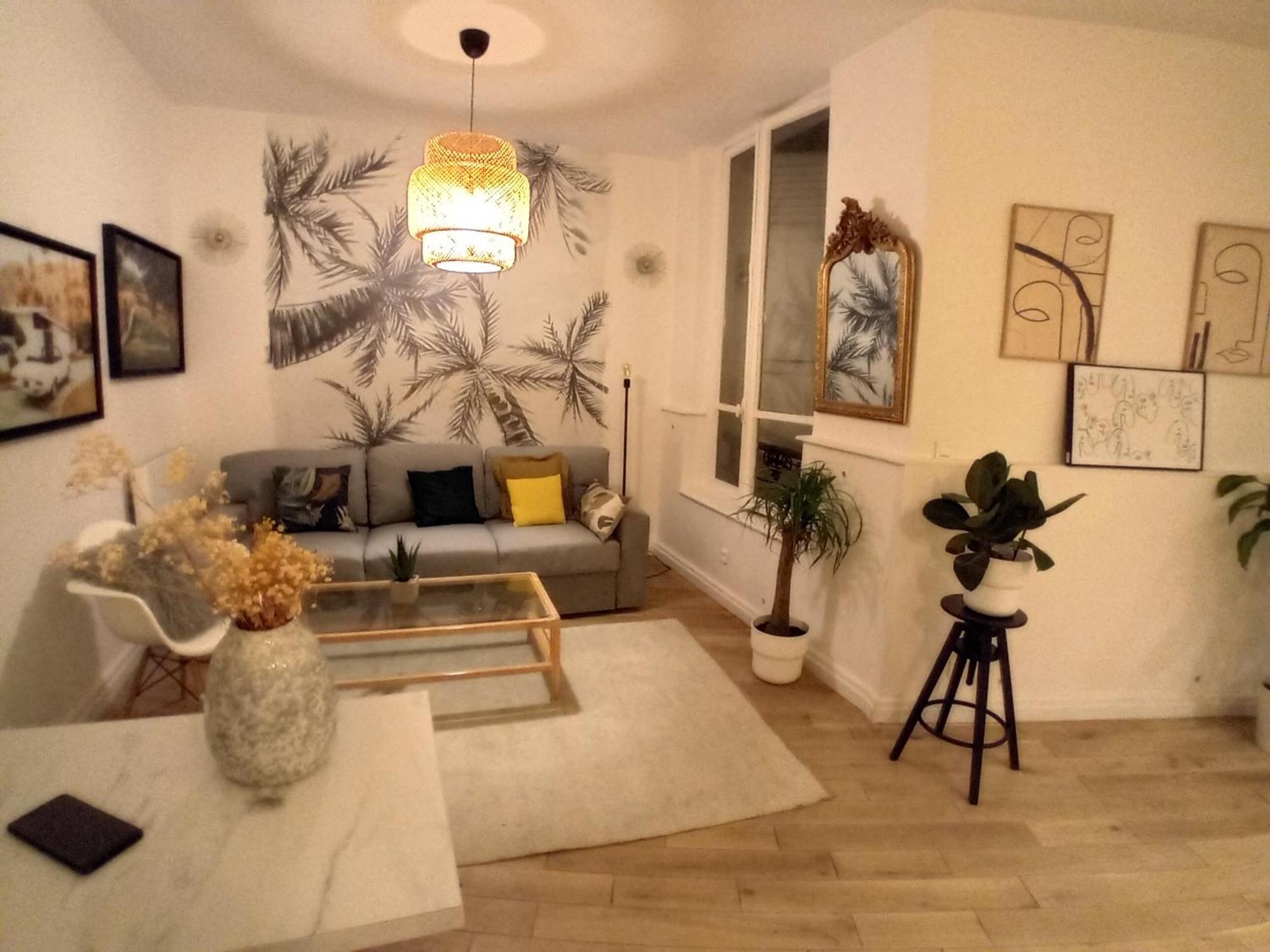 Center 6eme ,gare Montparnasse 1 Minute,5 Minute Eiffel Tour And Louvre Meusm Appartement Paris