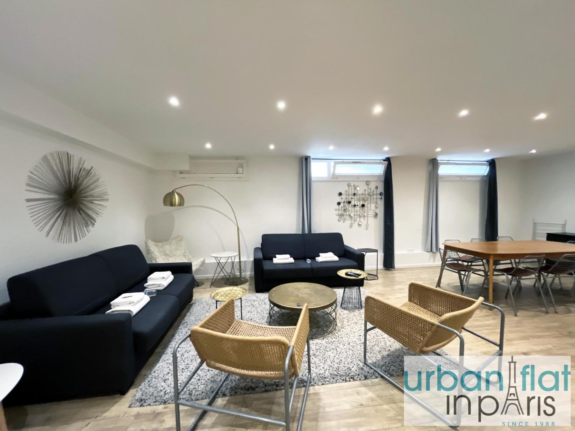 Urban Flat 185 - Pretty 2 Bedroom In Appartement Paris