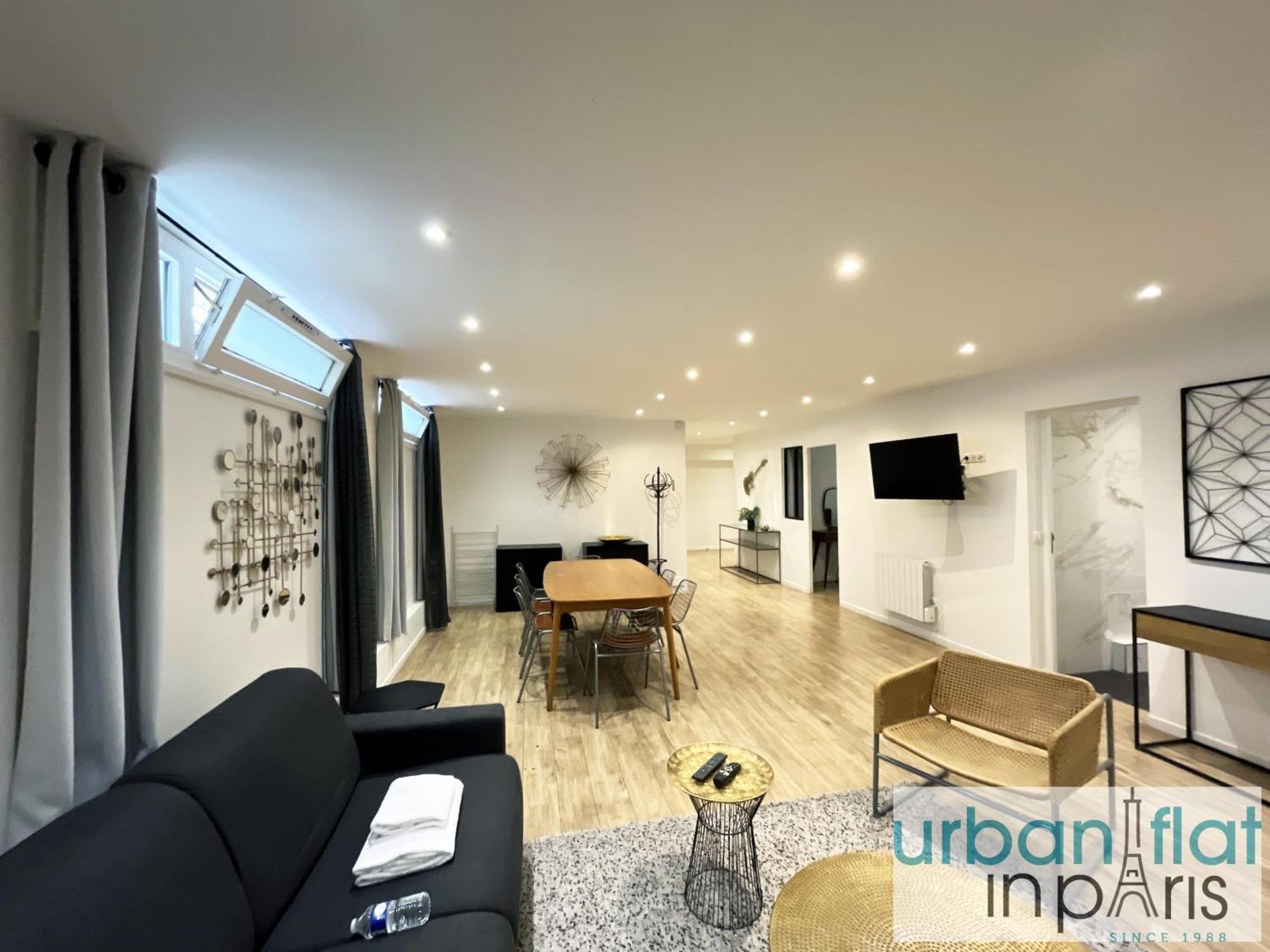 Appartement Urban Flat 185 - Pretty 2 Bedroom In Paris