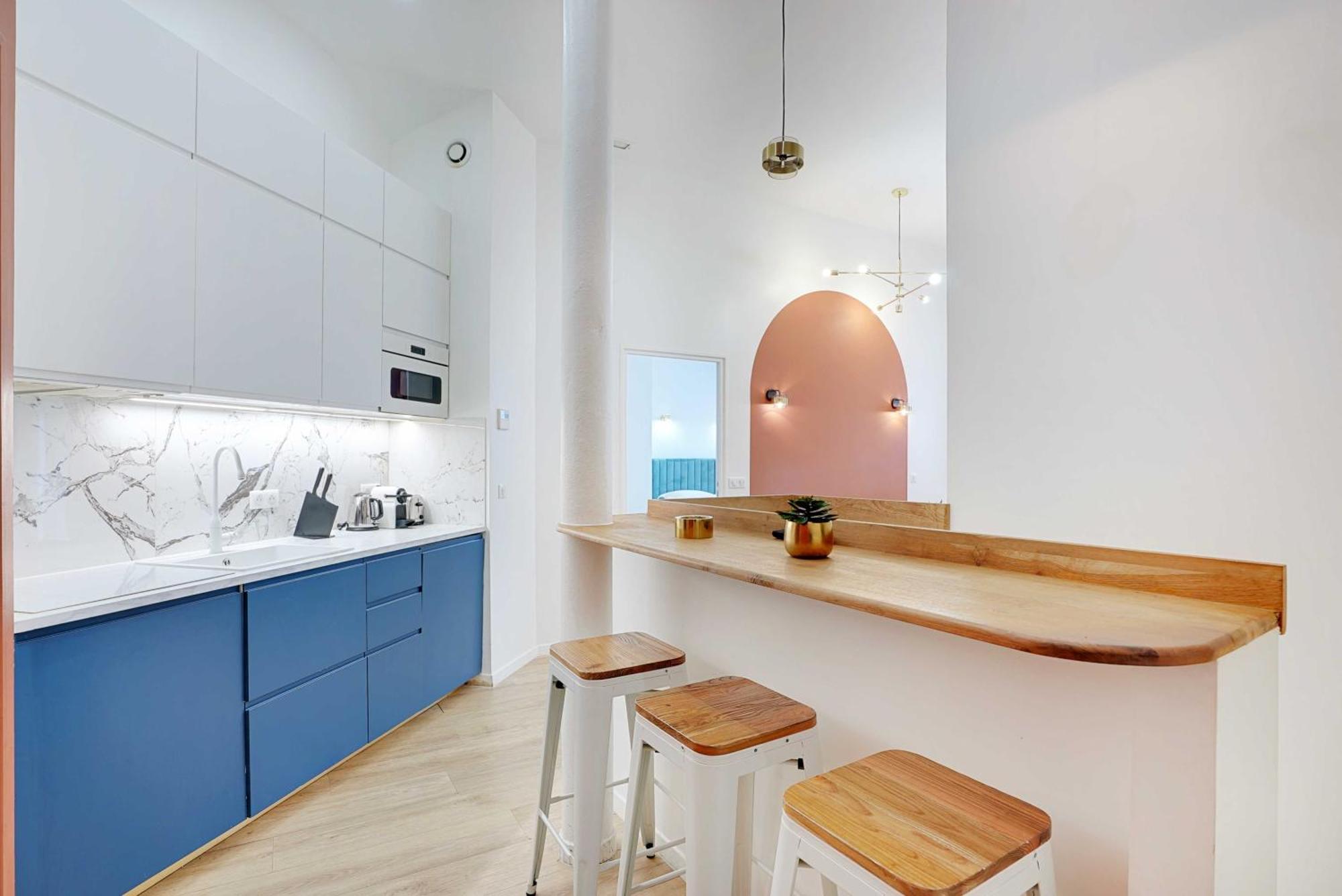 Apartment Charming 2br - 8p With Ac - Galerie Lafayette