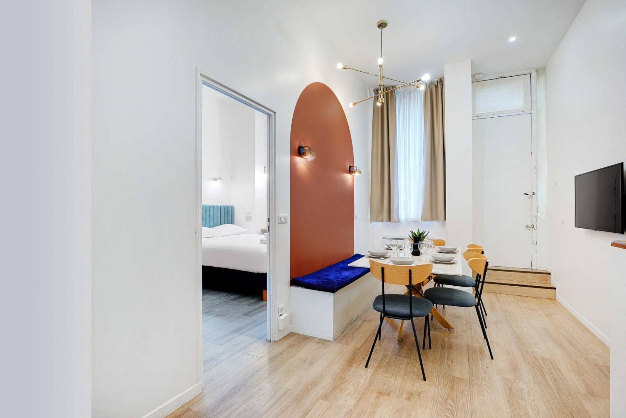 Apartment Charming 2br - 8p With Ac - Galerie Lafayette *