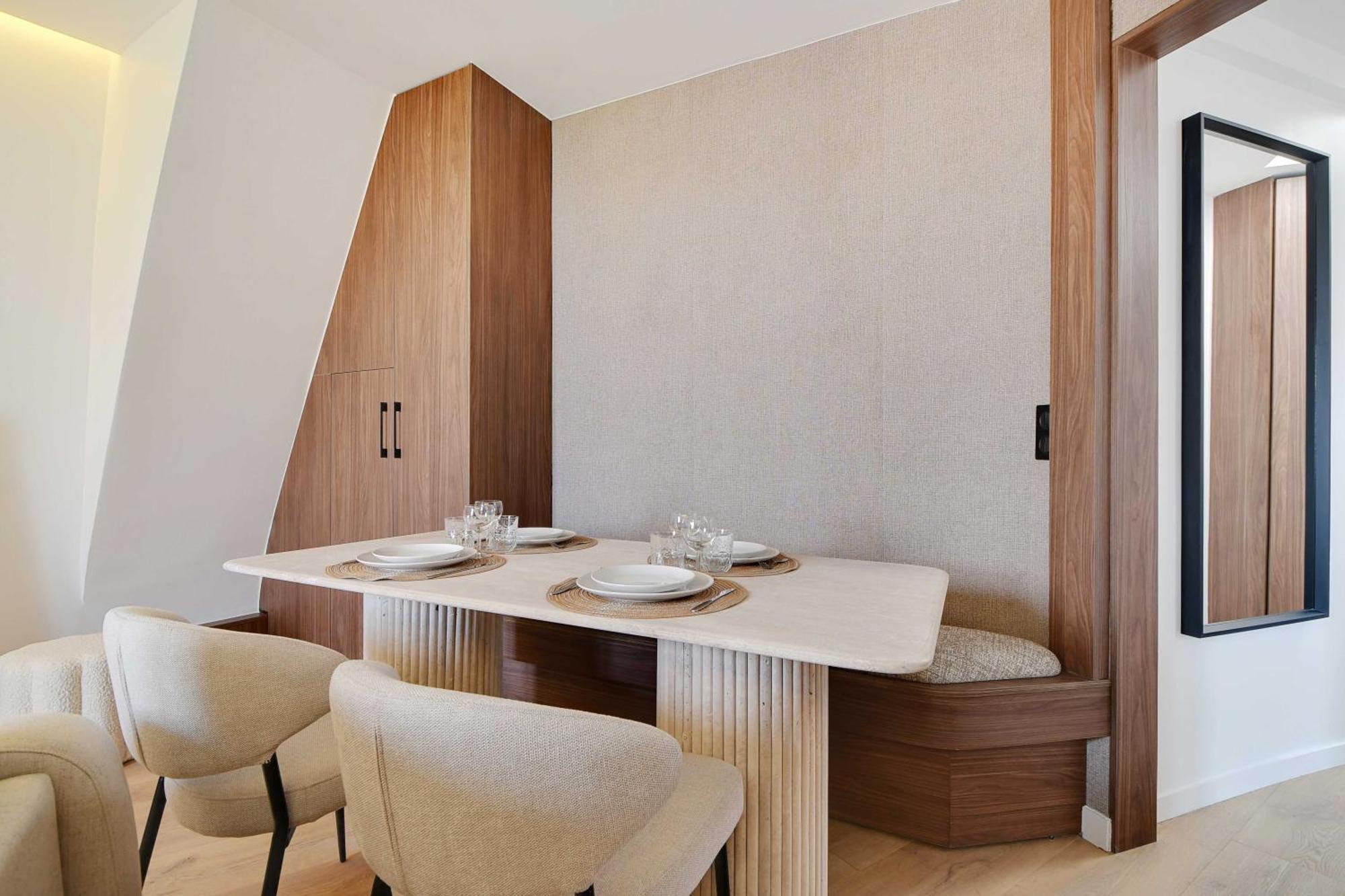 Modern -1br For 4p - View Eiffel Tower - Trocadero * Paris