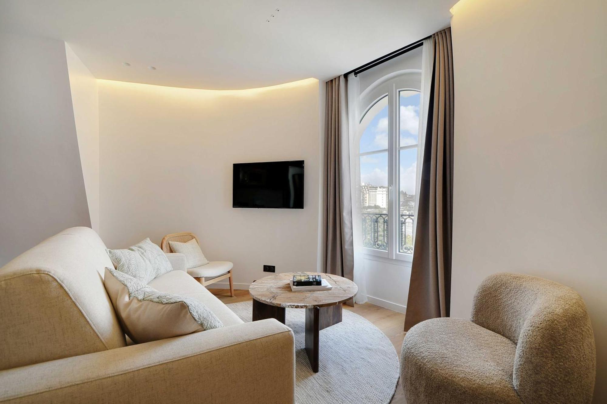 Modern -1br For 4p - View Eiffel Tower - Trocadero * Paris