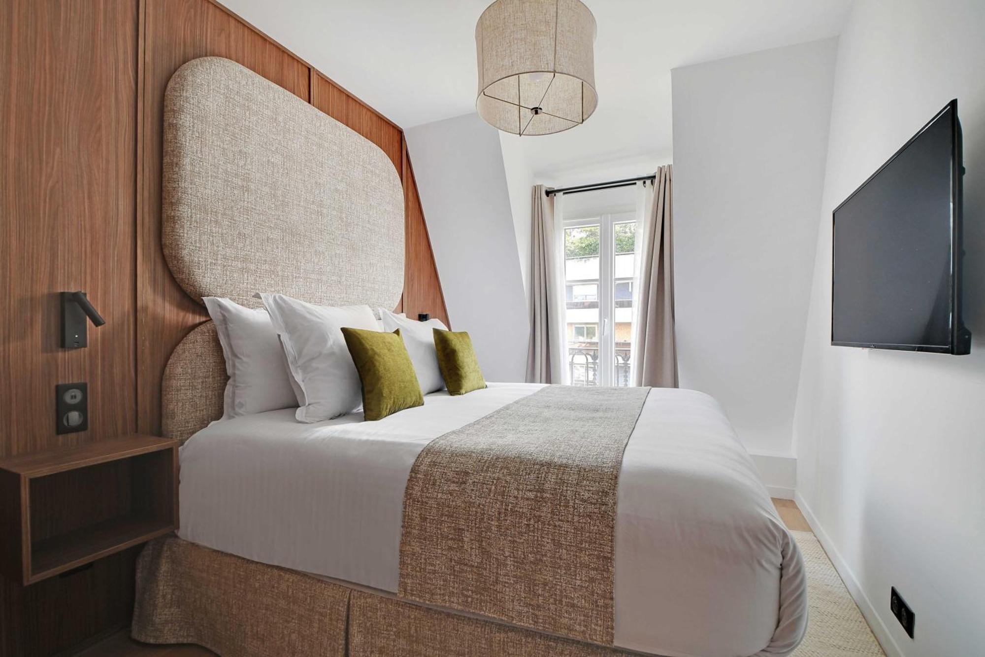 Apartment Modern -1br For 4p - View Eiffel Tower - Trocadero Paris