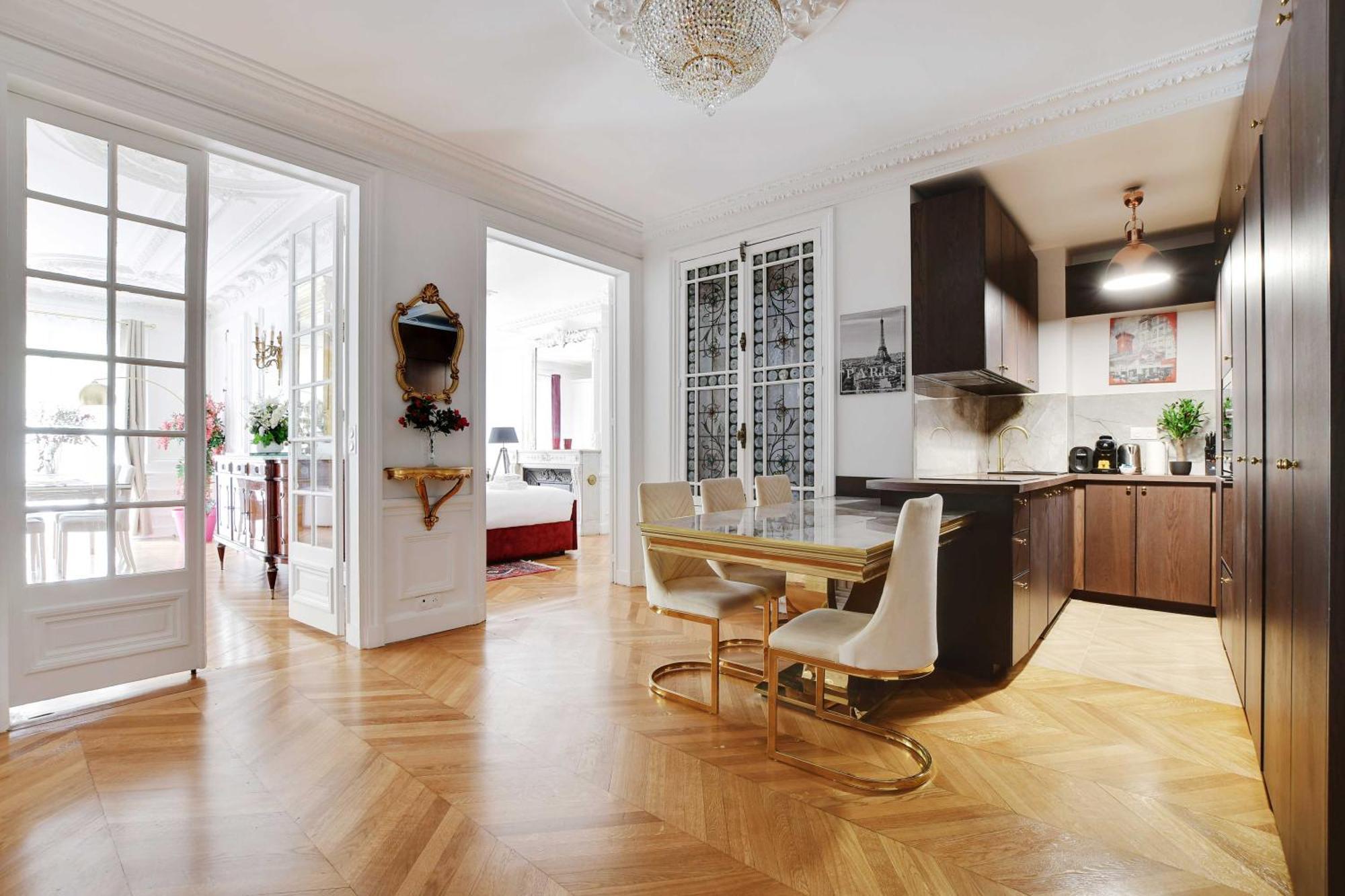 Apartment Luxurious Flat - 4bd8p - Arc De Triomphe *