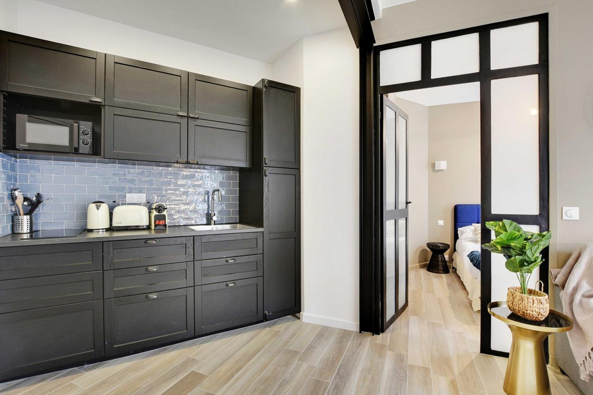 Lovely - 1br-4p - Buttes-chaumont Apartment Paris