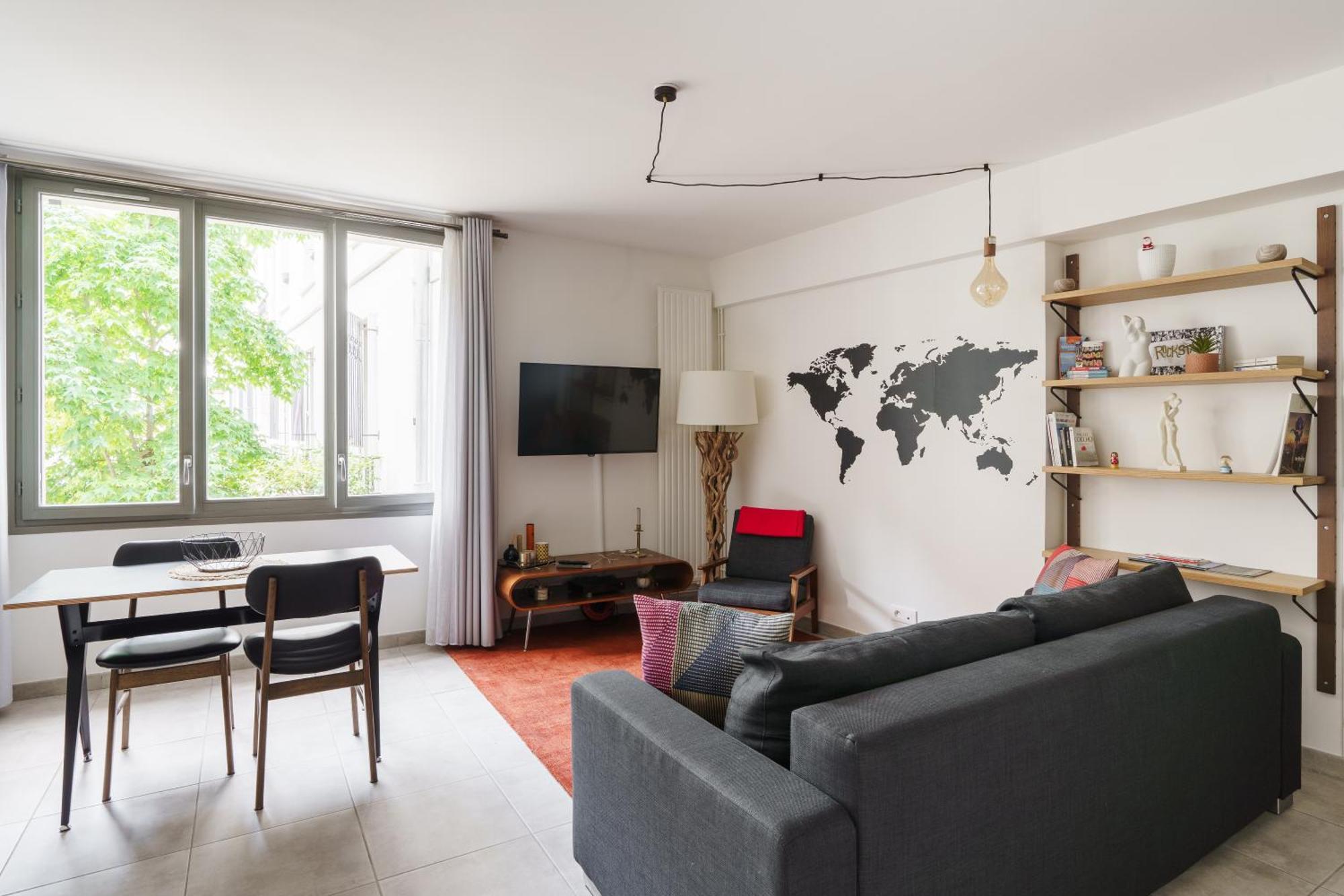 Bright And Airy 1bd Quartier De La Gare Apartment *