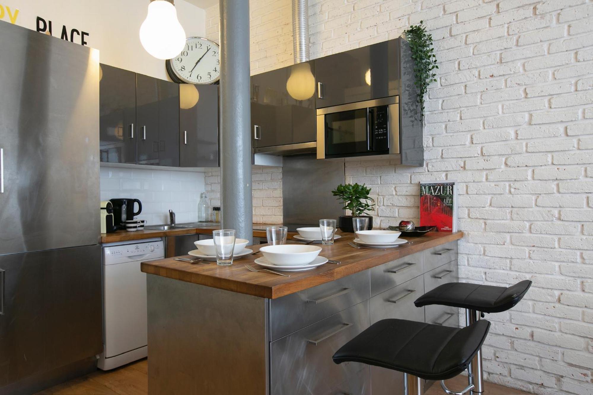 Loft In Batignolles Next To Montmartre - Lm17 Apartment Paris