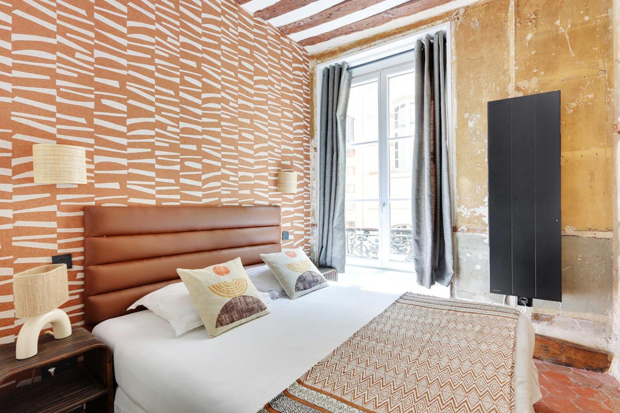 Refinement & Parisian Charm - Marais Apartment Paris