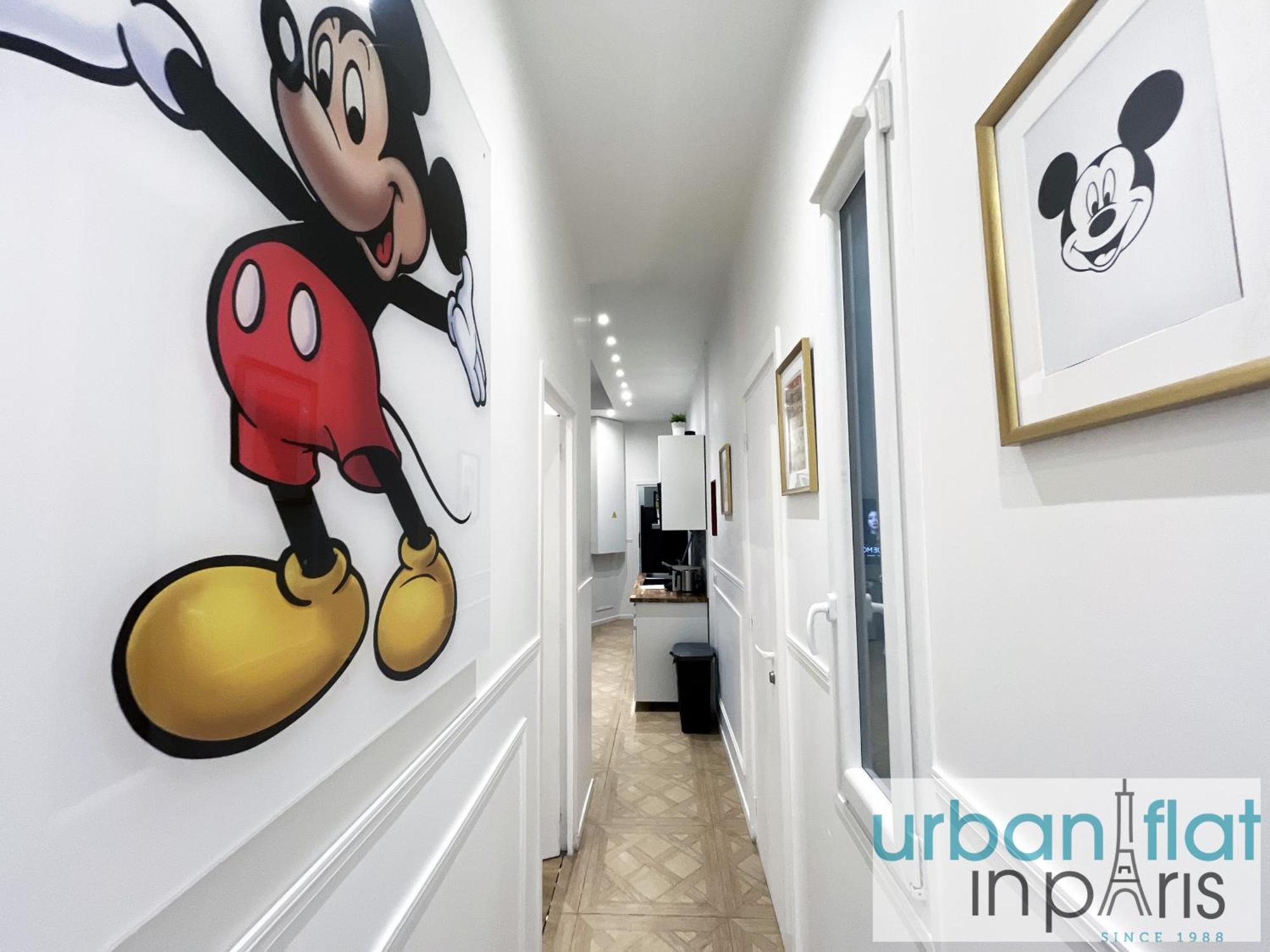 Apartment Urban Flat 72 - Pretty 3 Bedroom Flat - Triangle D Or Paris