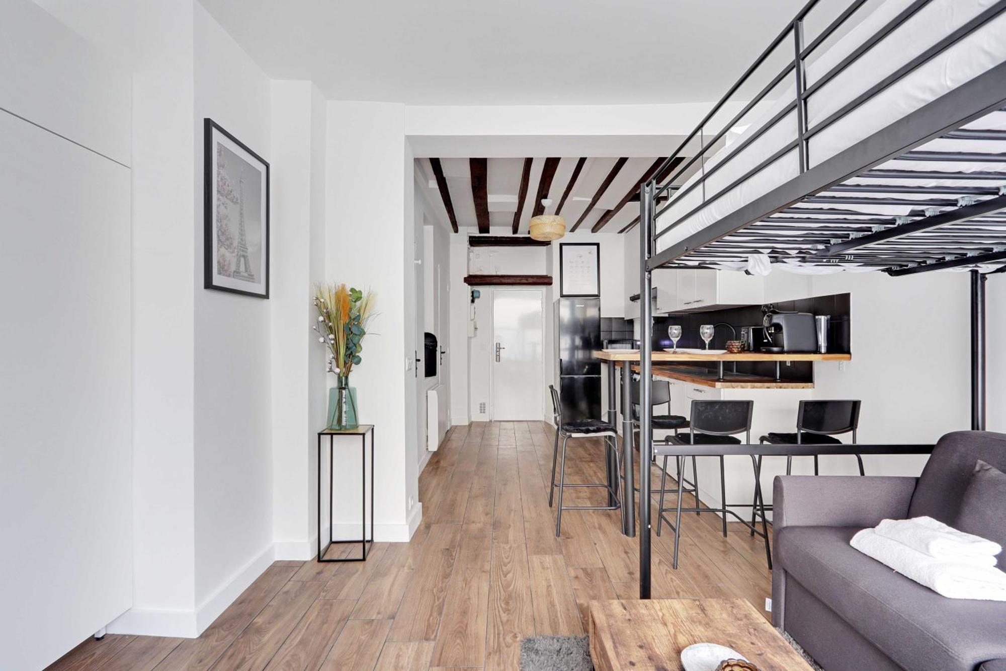 Appartement Spacious Studio Cute Neighborhood - Place D'italie