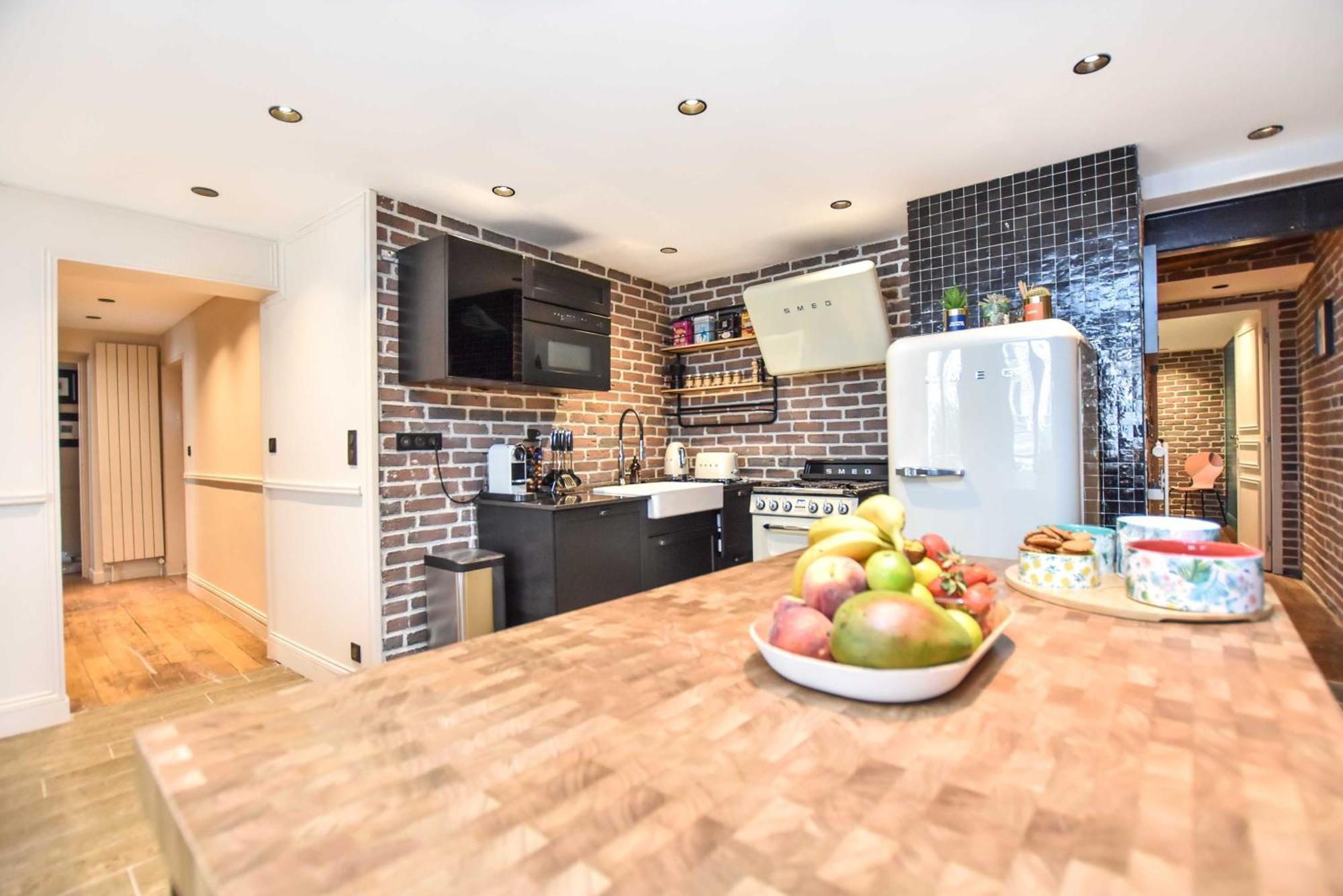 Appartement Charming 3br Montorgueil Republique *