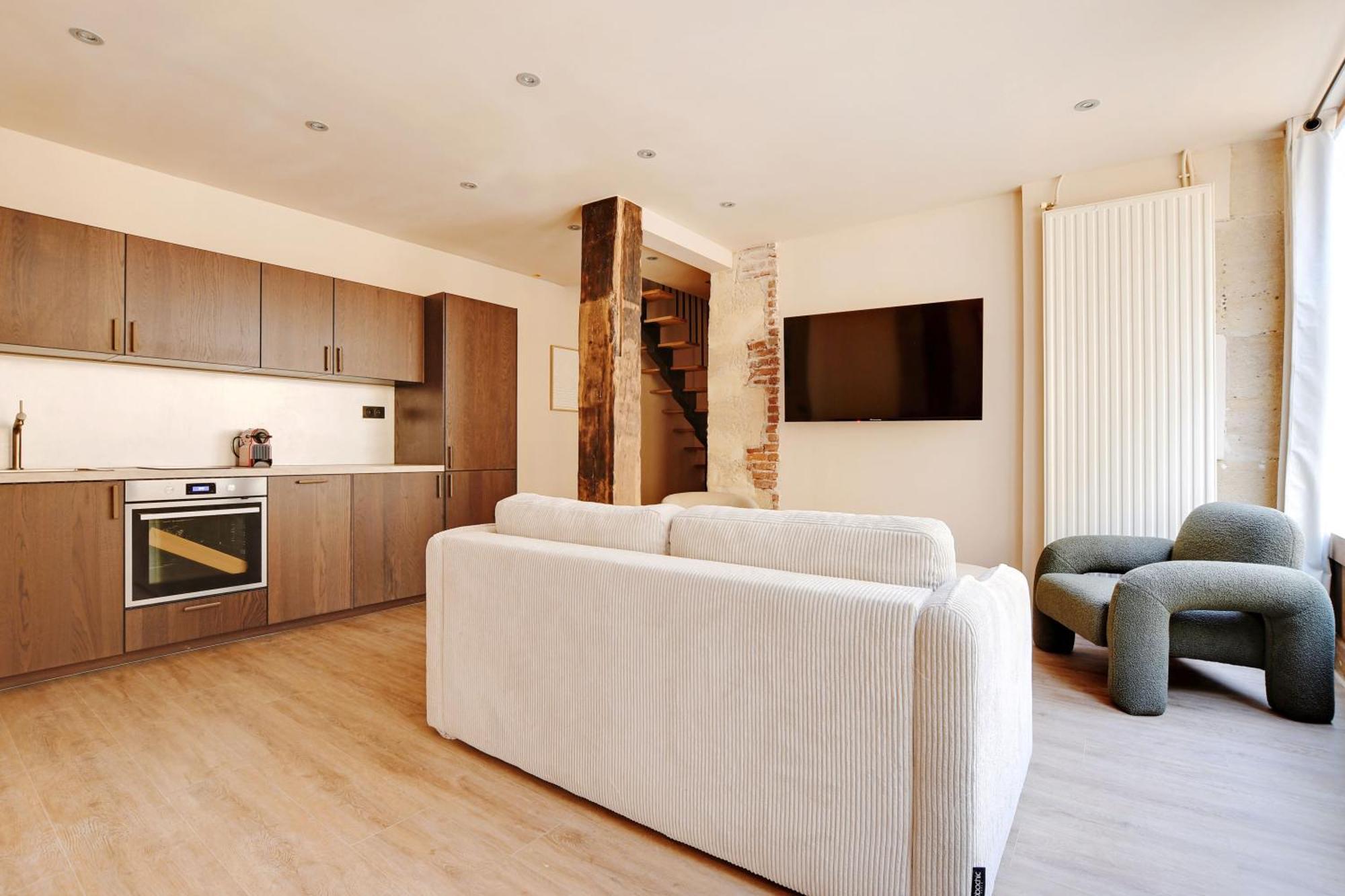 Amazing Duplex - 5br-10p - Montorgueil Apartment *