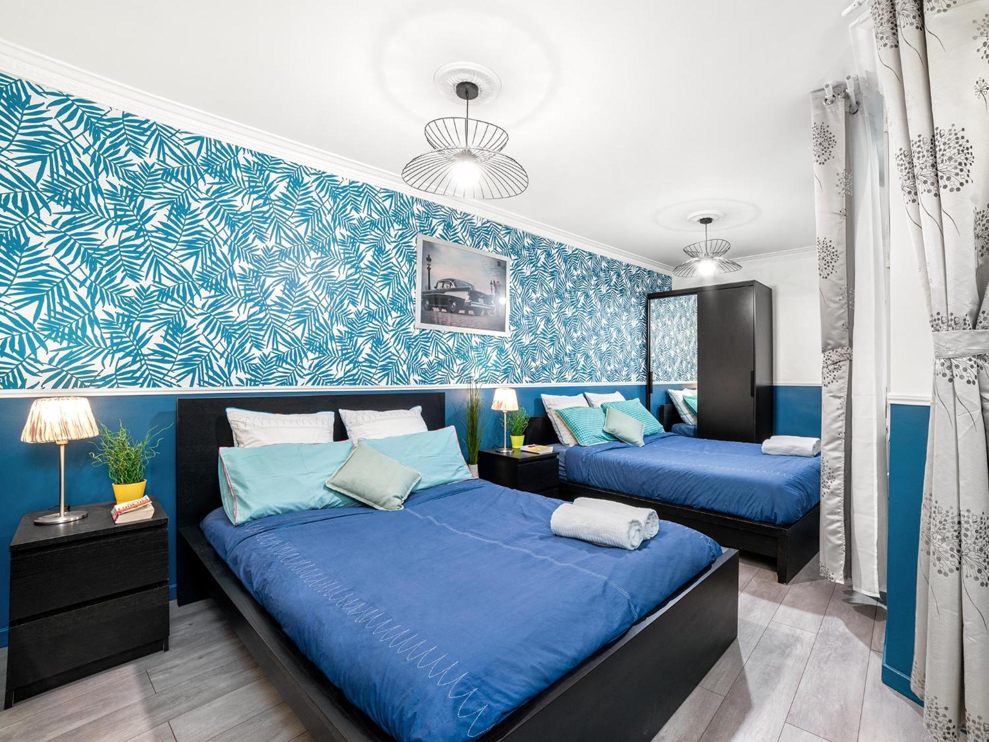 Manray House - Beautiful Three Bedroom Apartment- Center Paris