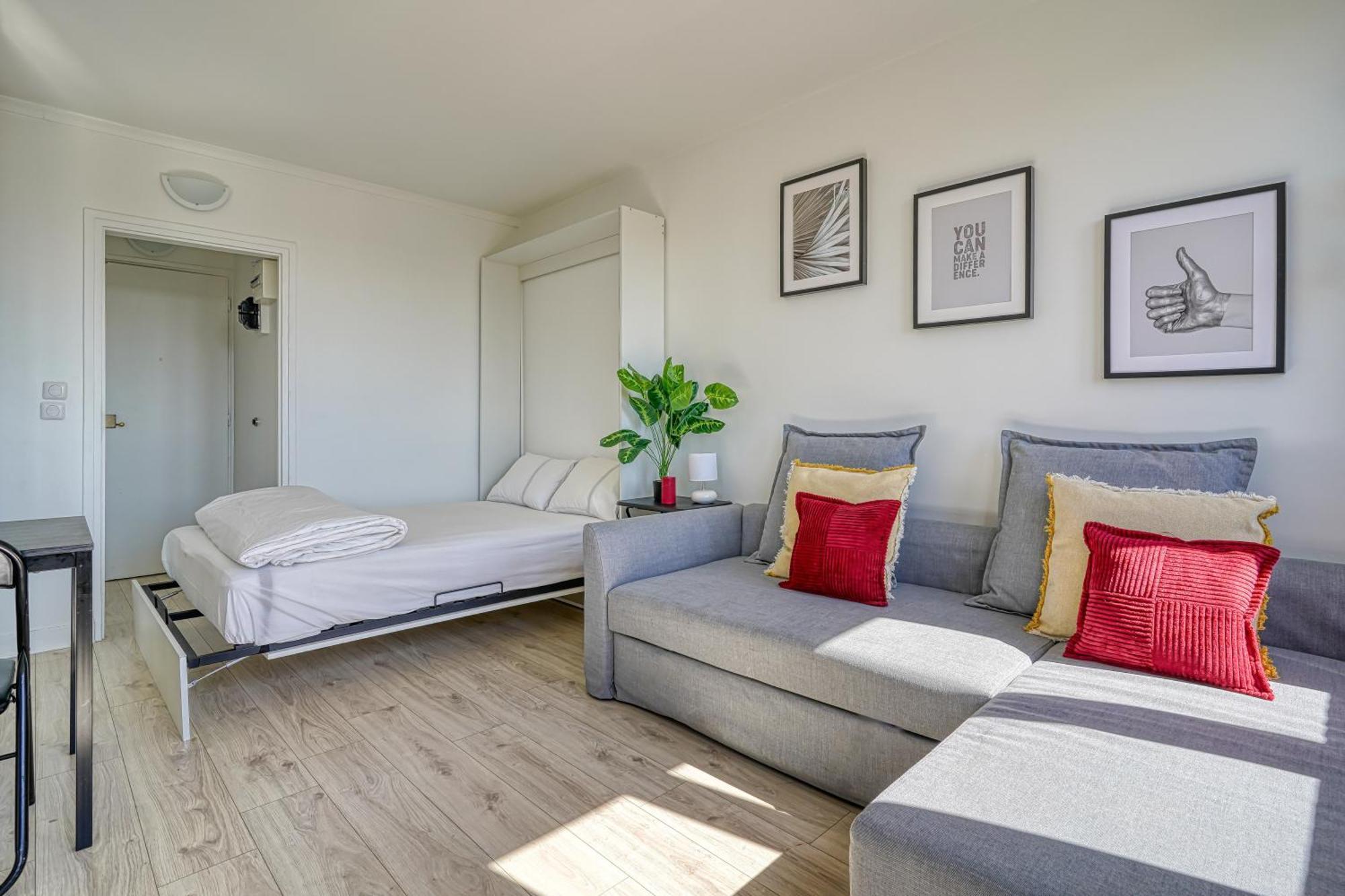 Apartment 4 People Accord Arena Bercy Paris